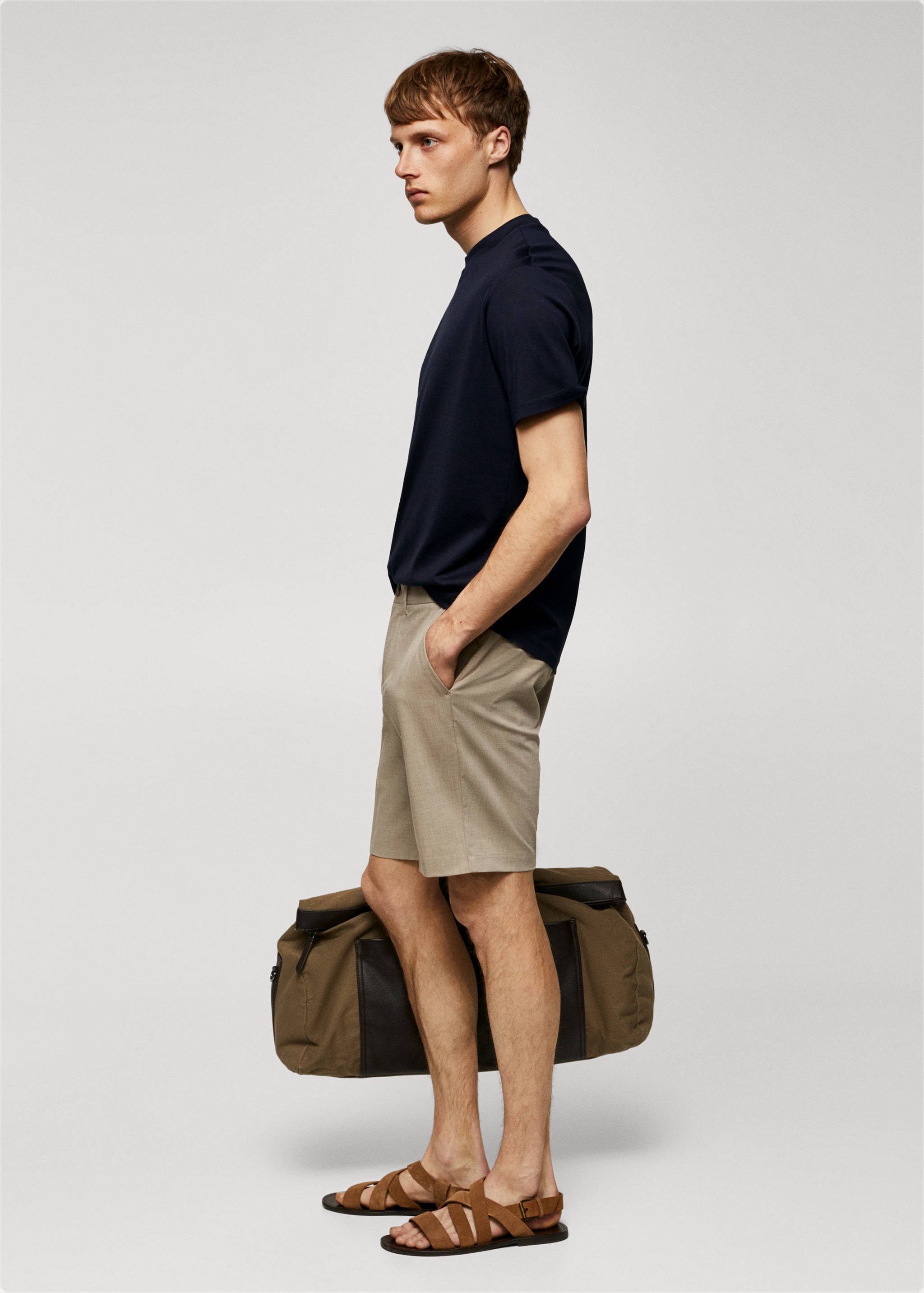 Mercerised regular-fit  t-shirt - Details of the article 2