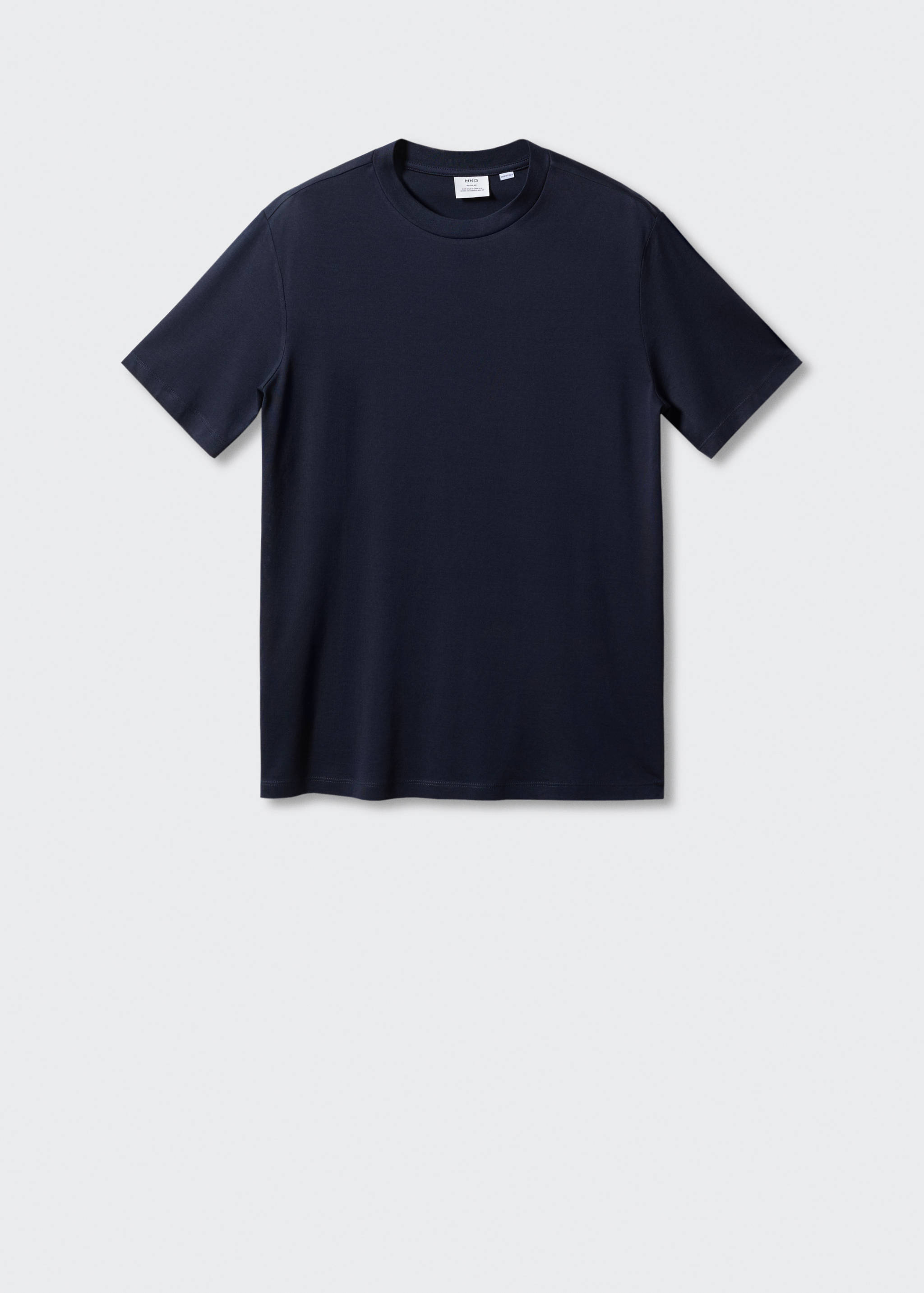 Mercerised regular-fit  t-shirt - Article without model