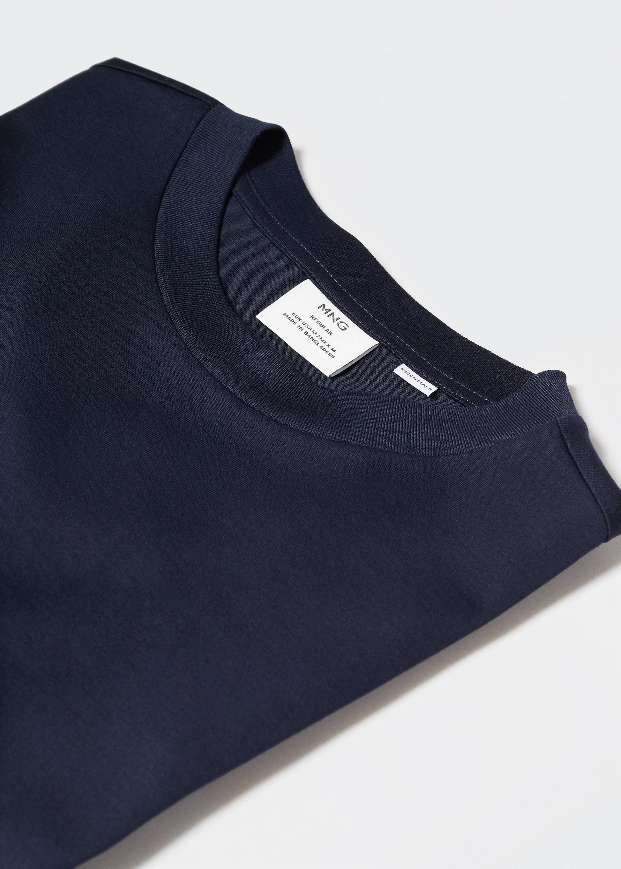 Mercerised regular-fit  t-shirt - Details of the article 8