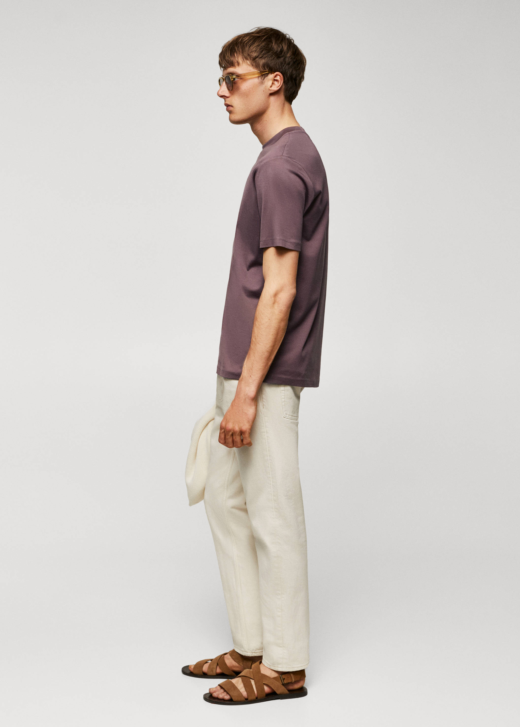 Mercerised regular-fit  t-shirt - Details of the article 2