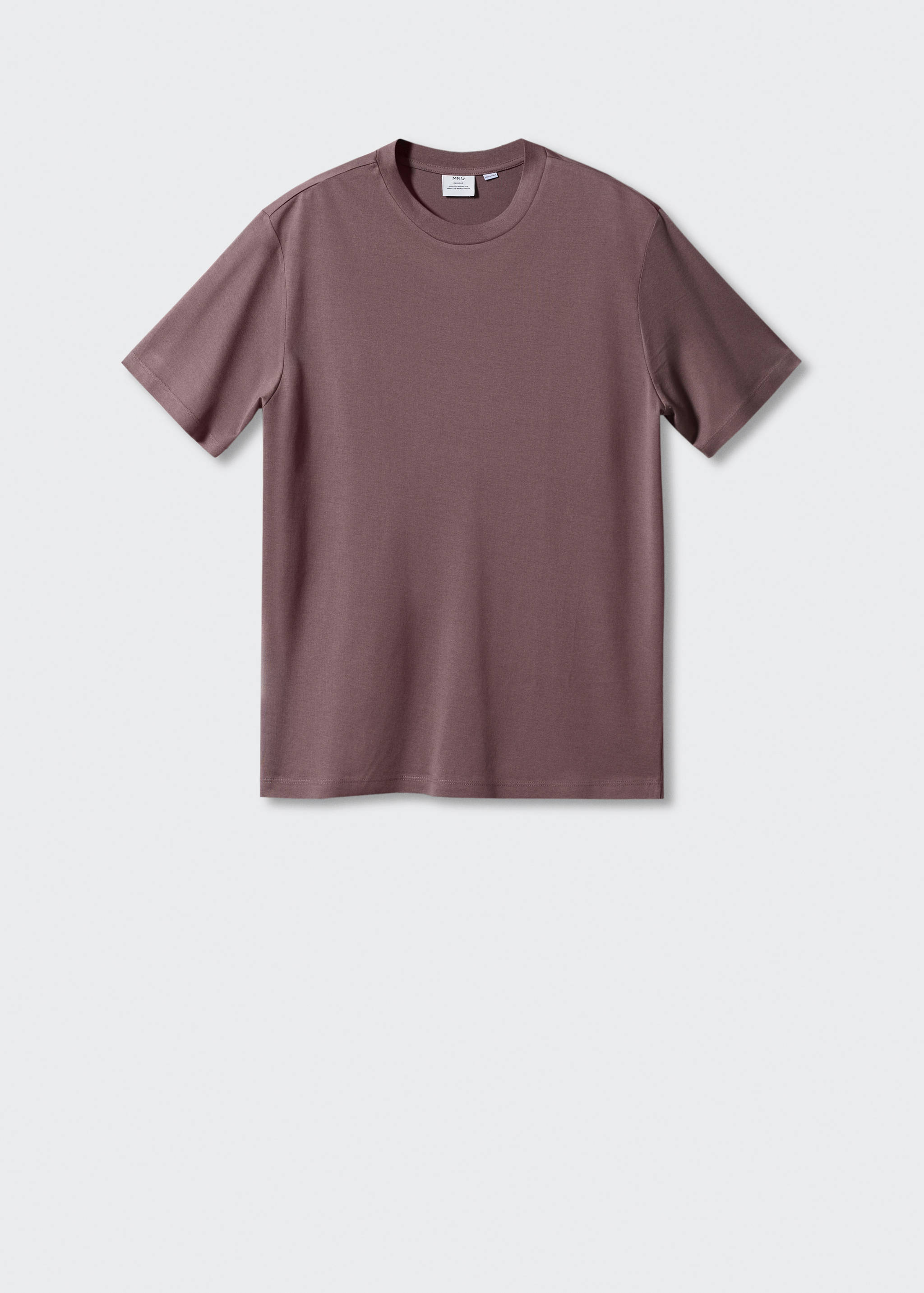 Mercerised regular-fit  t-shirt - Article without model