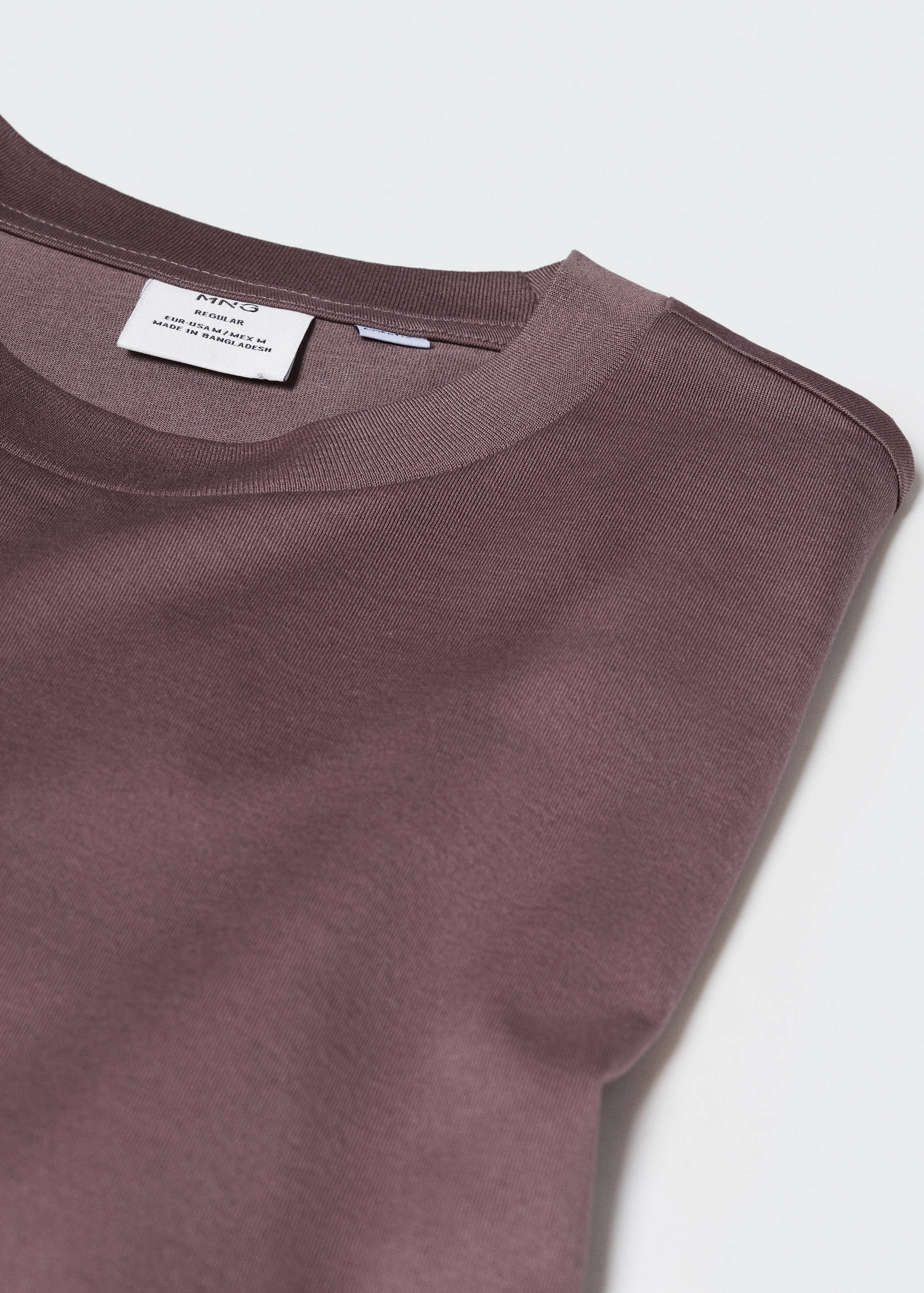 Mercerised regular-fit  t-shirt - Details of the article 8