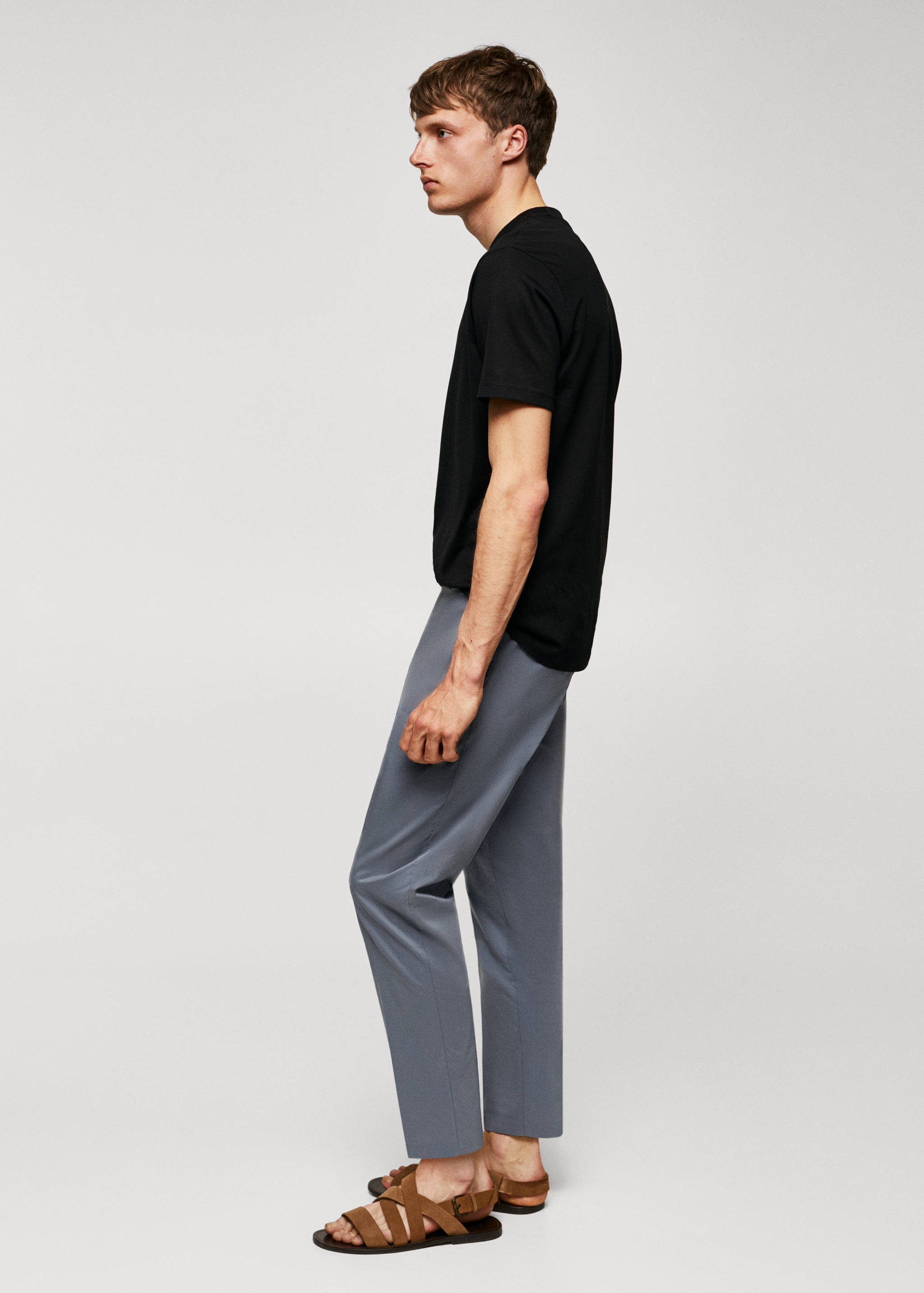 Mercerised regular-fit  t-shirt - Details of the article 2