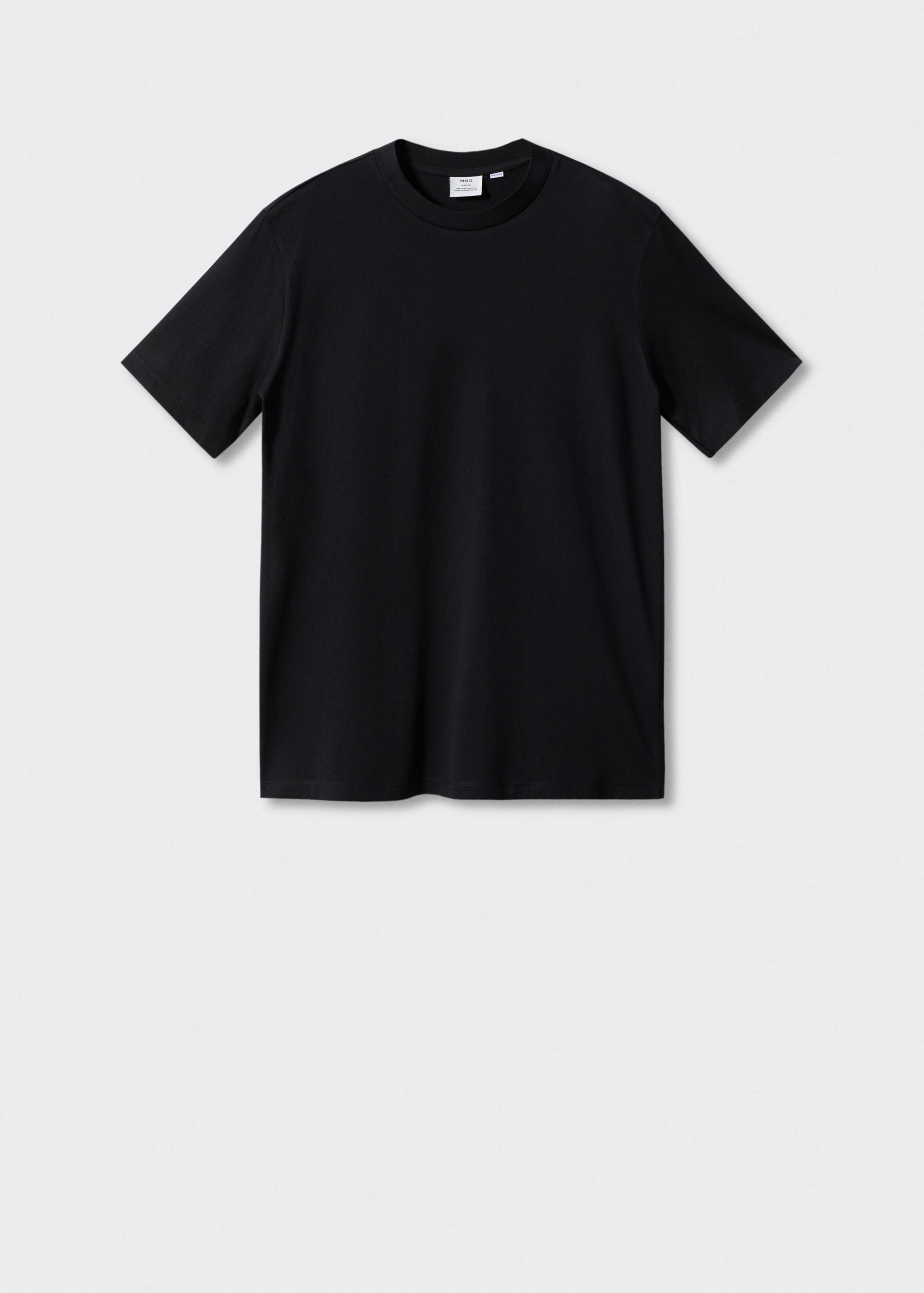 Mercerised regular-fit  t-shirt - Article without model