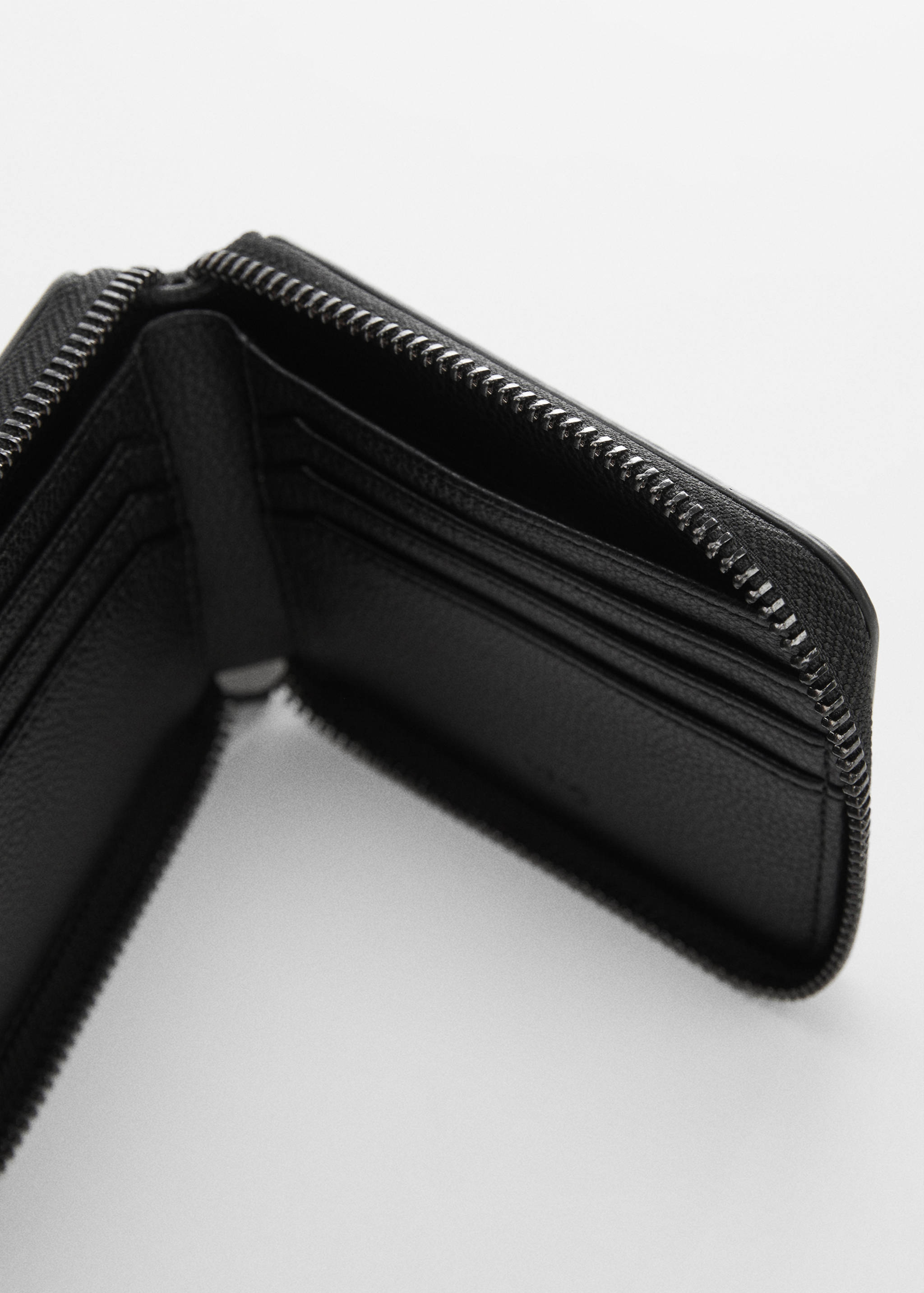 Porte-cartes simili-cuir anti RFID - Plan moyen