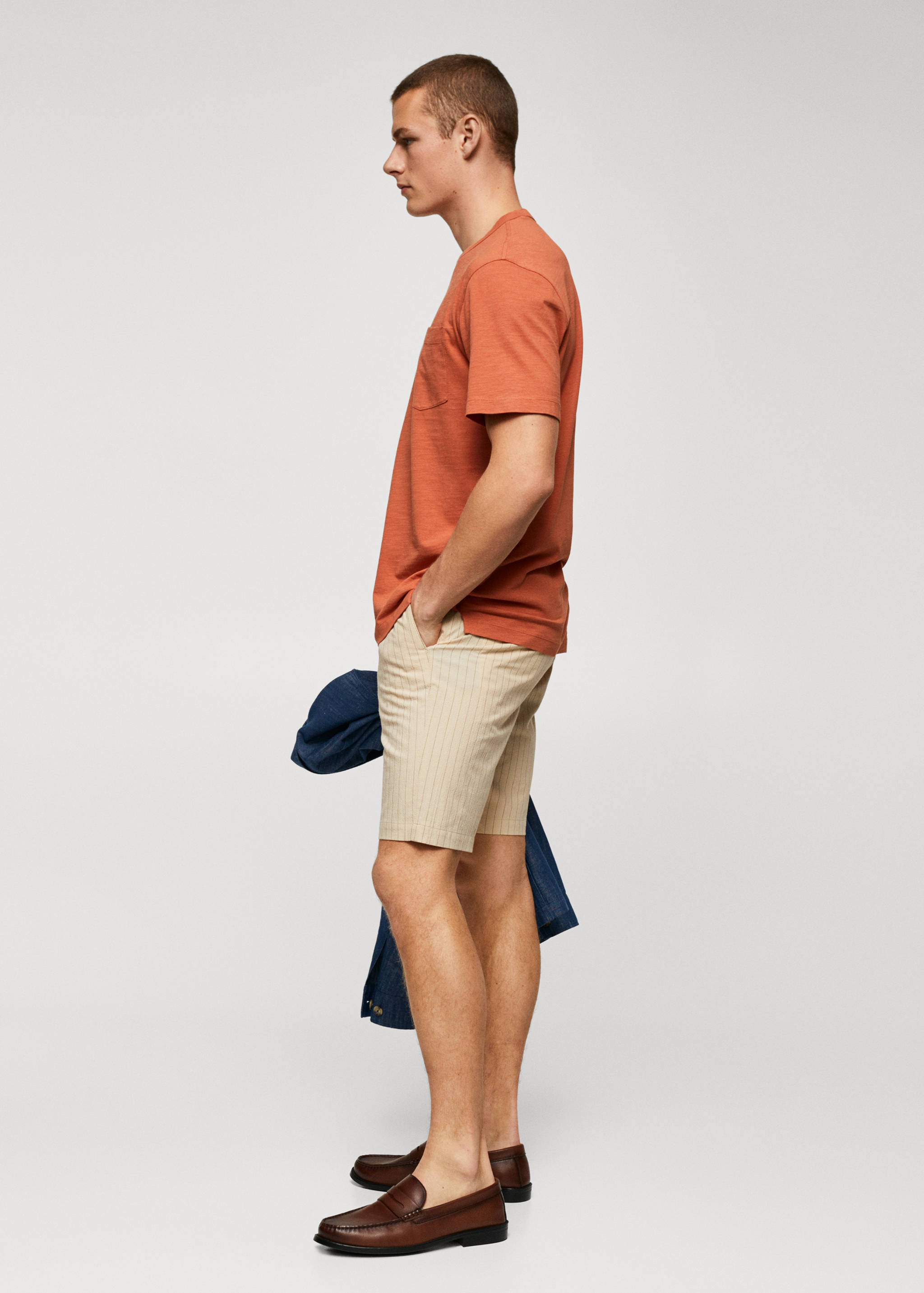 Футболка с карманом 100% хлопок - Деталь изделия 2