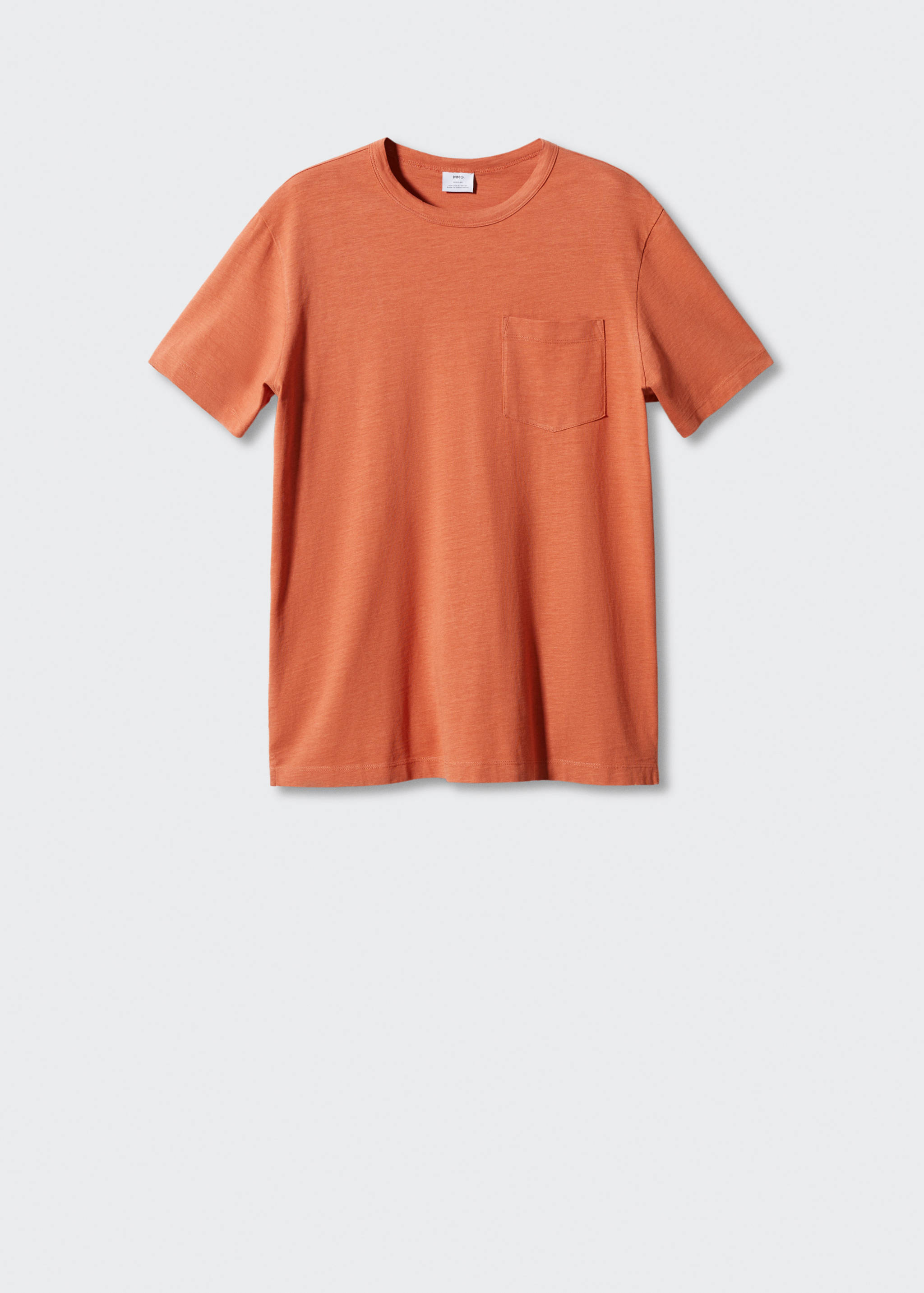 Футболка с карманом 100% хлопок - Изделие без модели