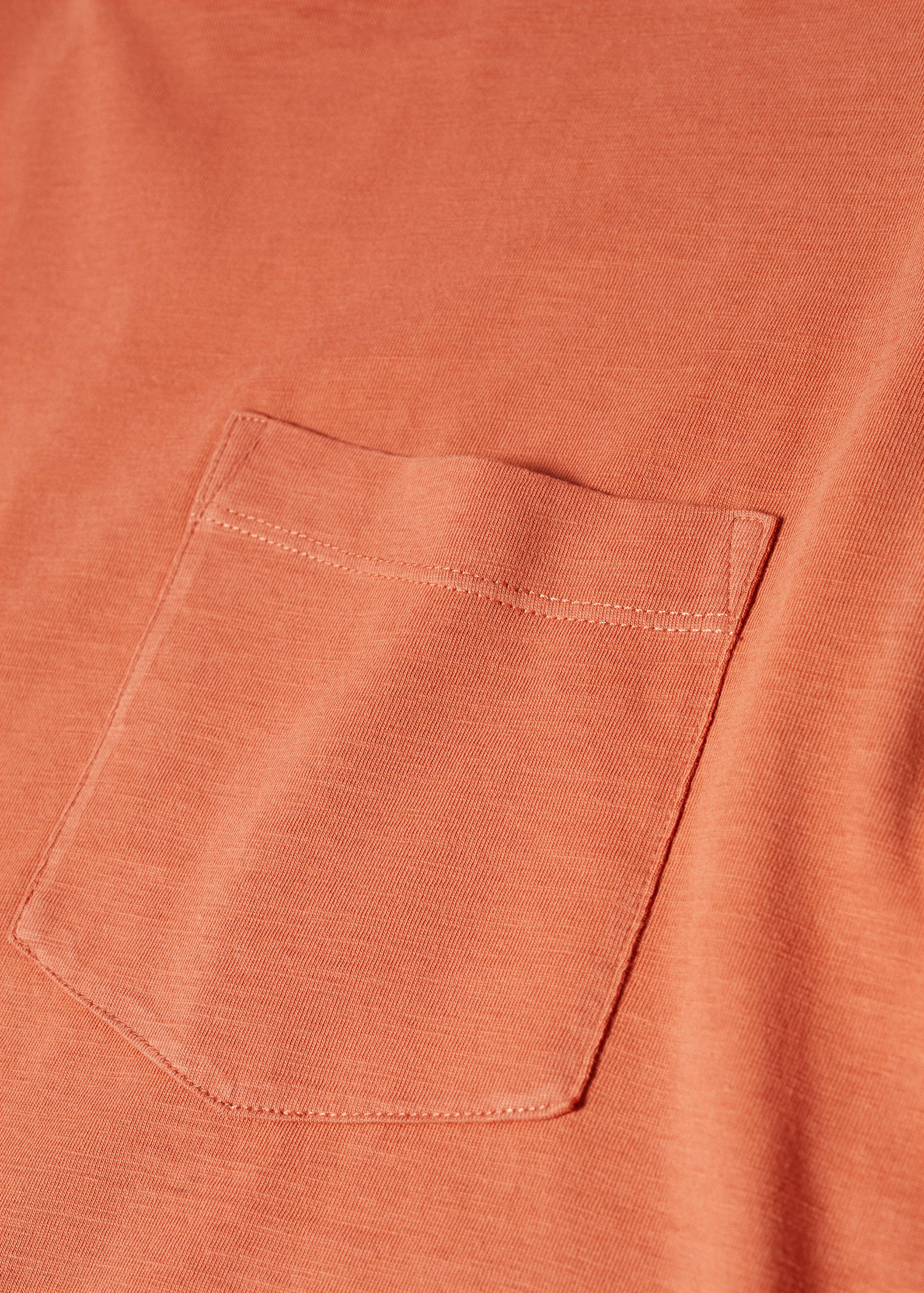 Футболка с карманом 100% хлопок - Деталь изделия 8