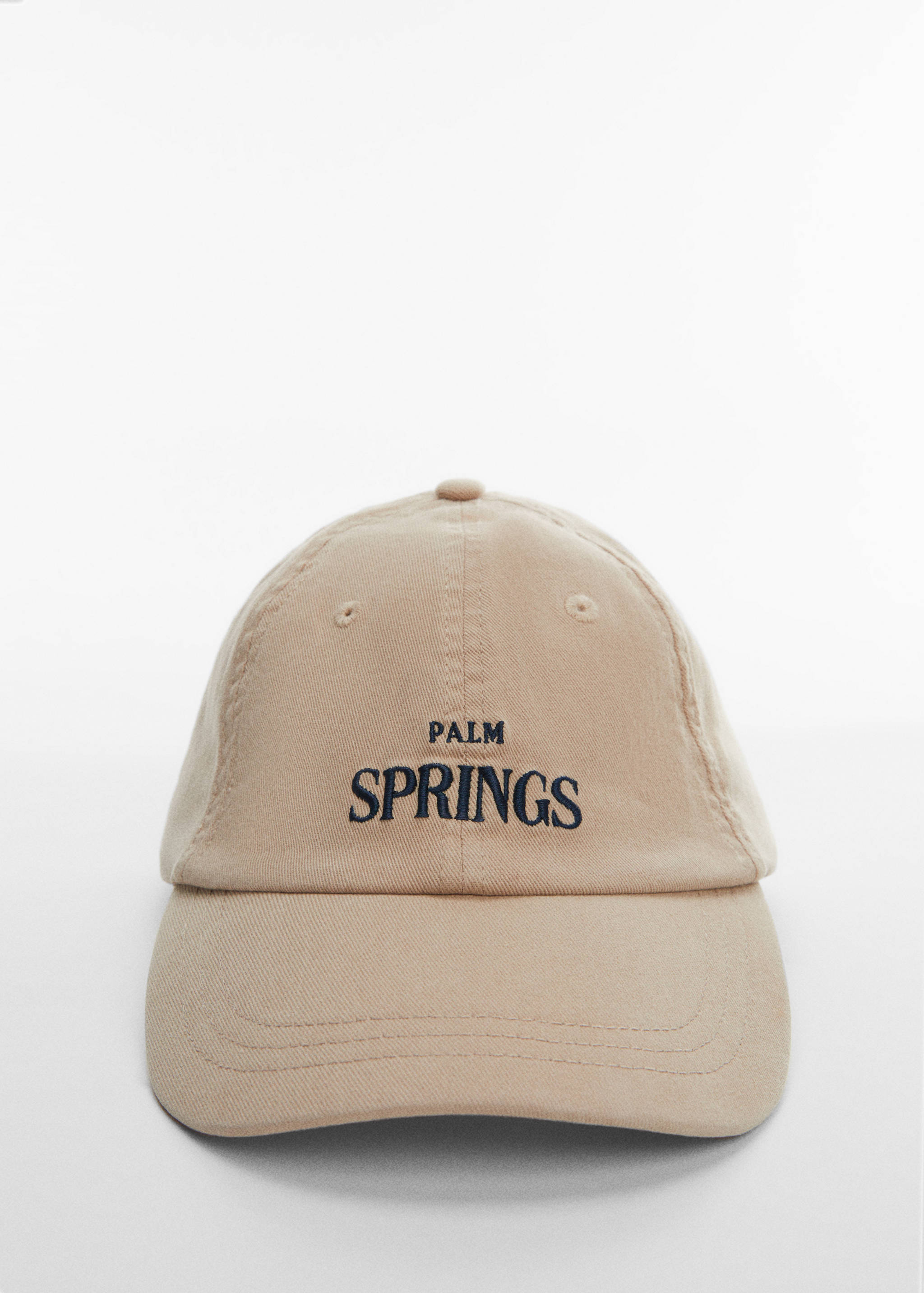 Organic cotton cap - Medium plane