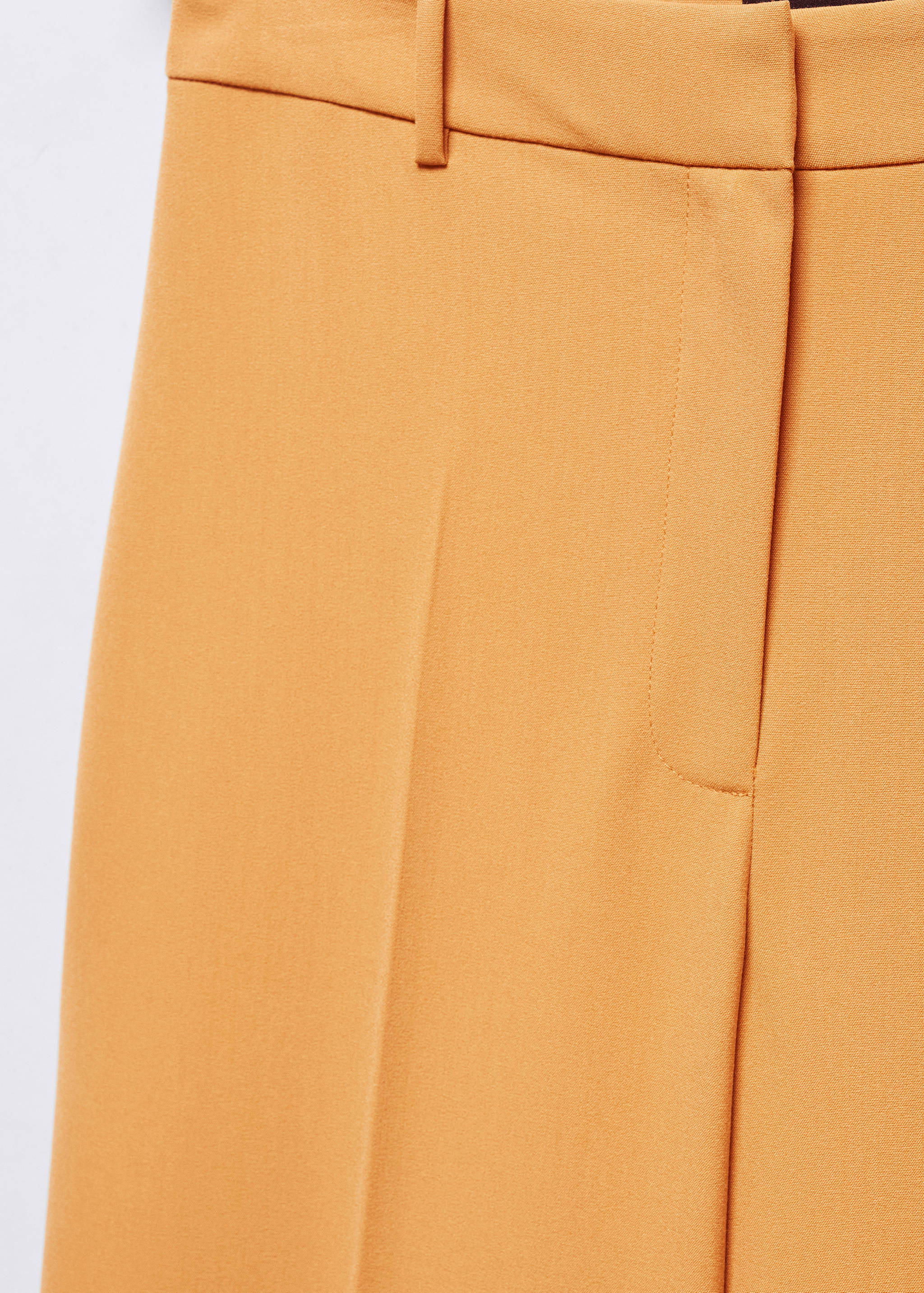 Прямые брюки с защипами - Деталь изделия 8