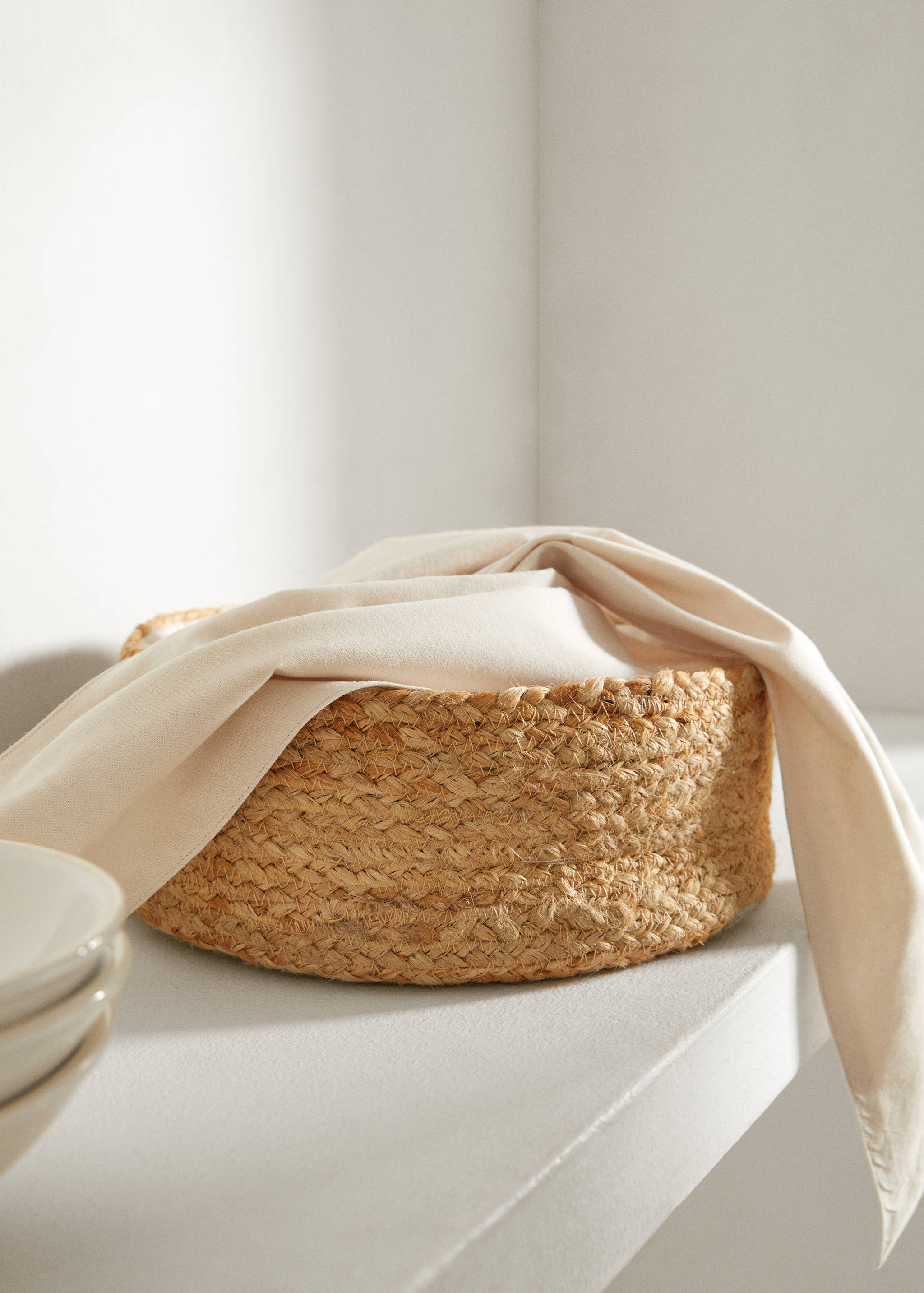 Cesta yute asa 25x10cm - Plano general