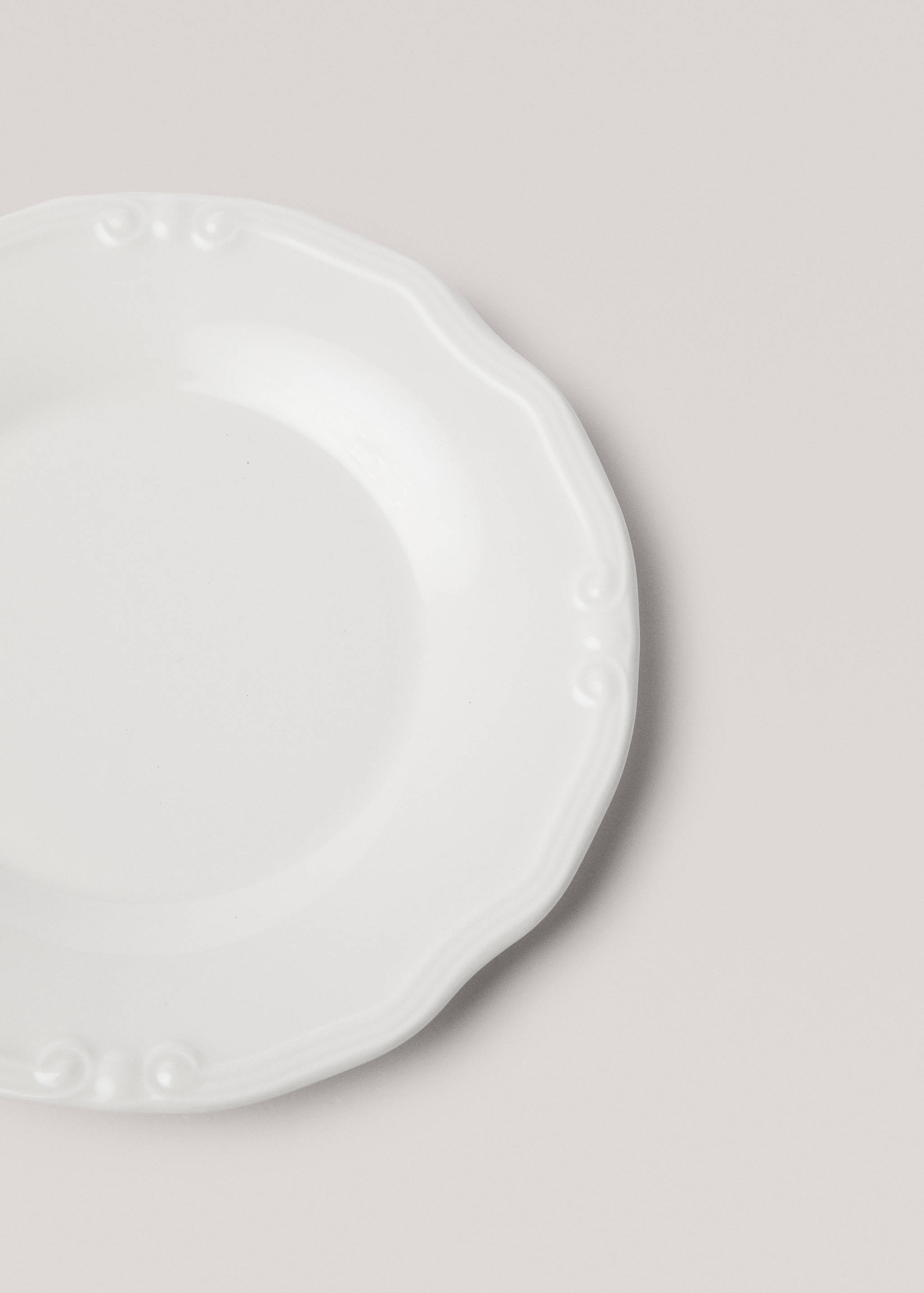 Desszertes tányér romantikus porcelán - A termék adatai 2