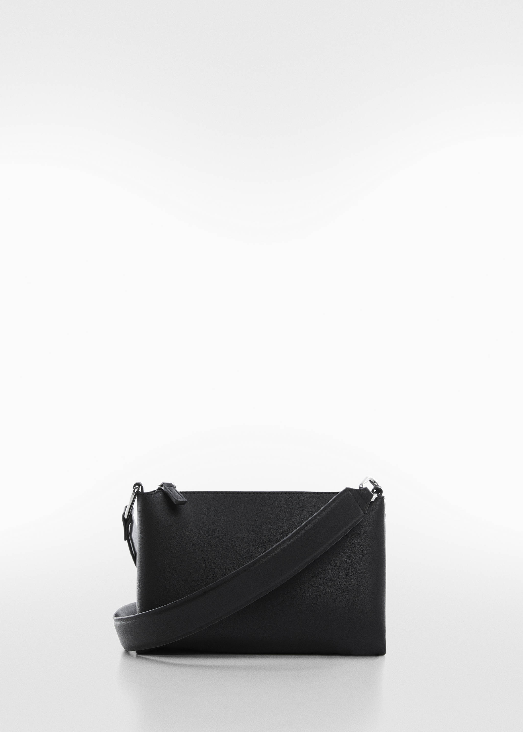 Faux-leather shoulder bag - Article without model