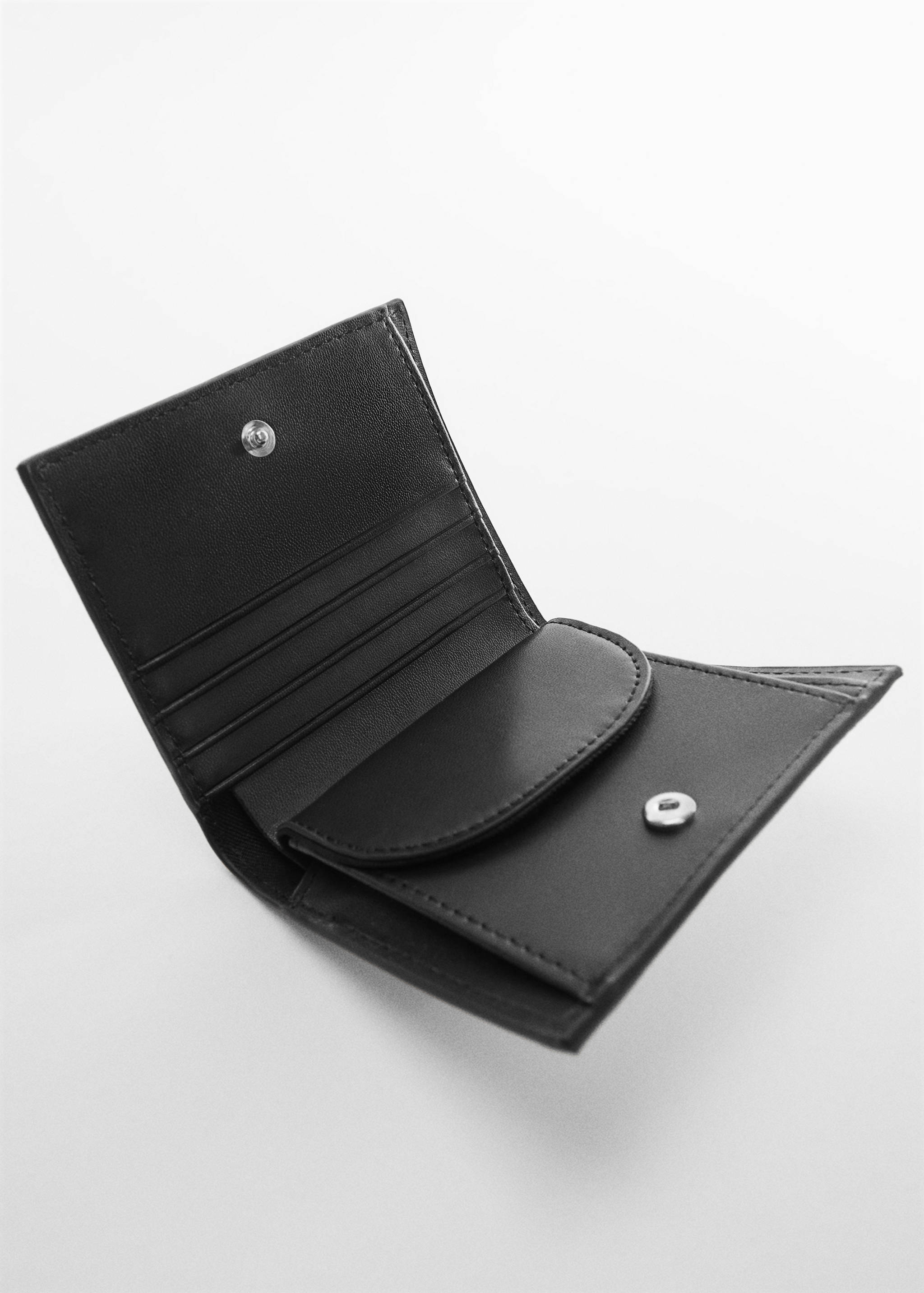 标志压花钱包 - null