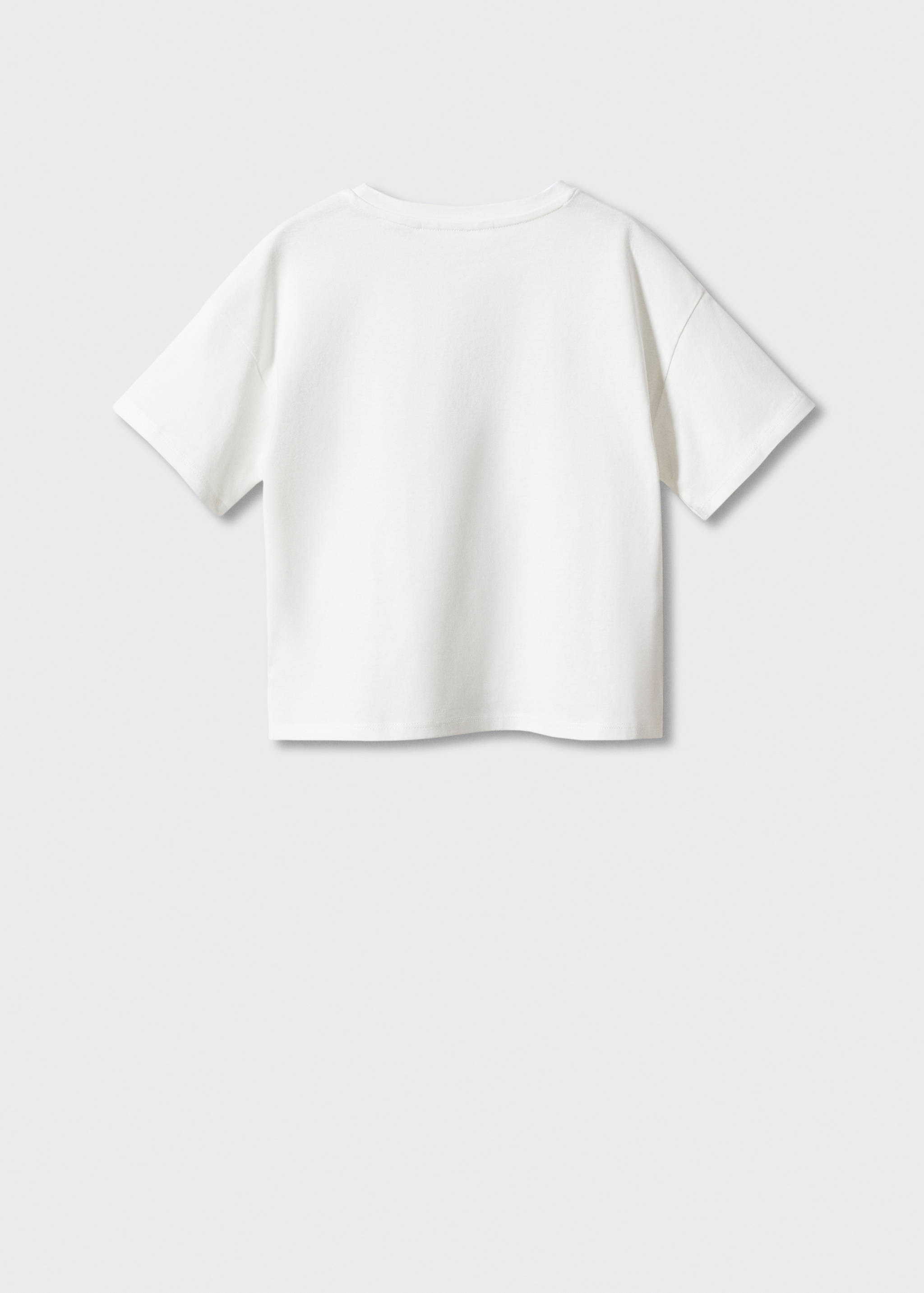 Gemustertes T-Shirt Snoopy - Rückseite des Artikels