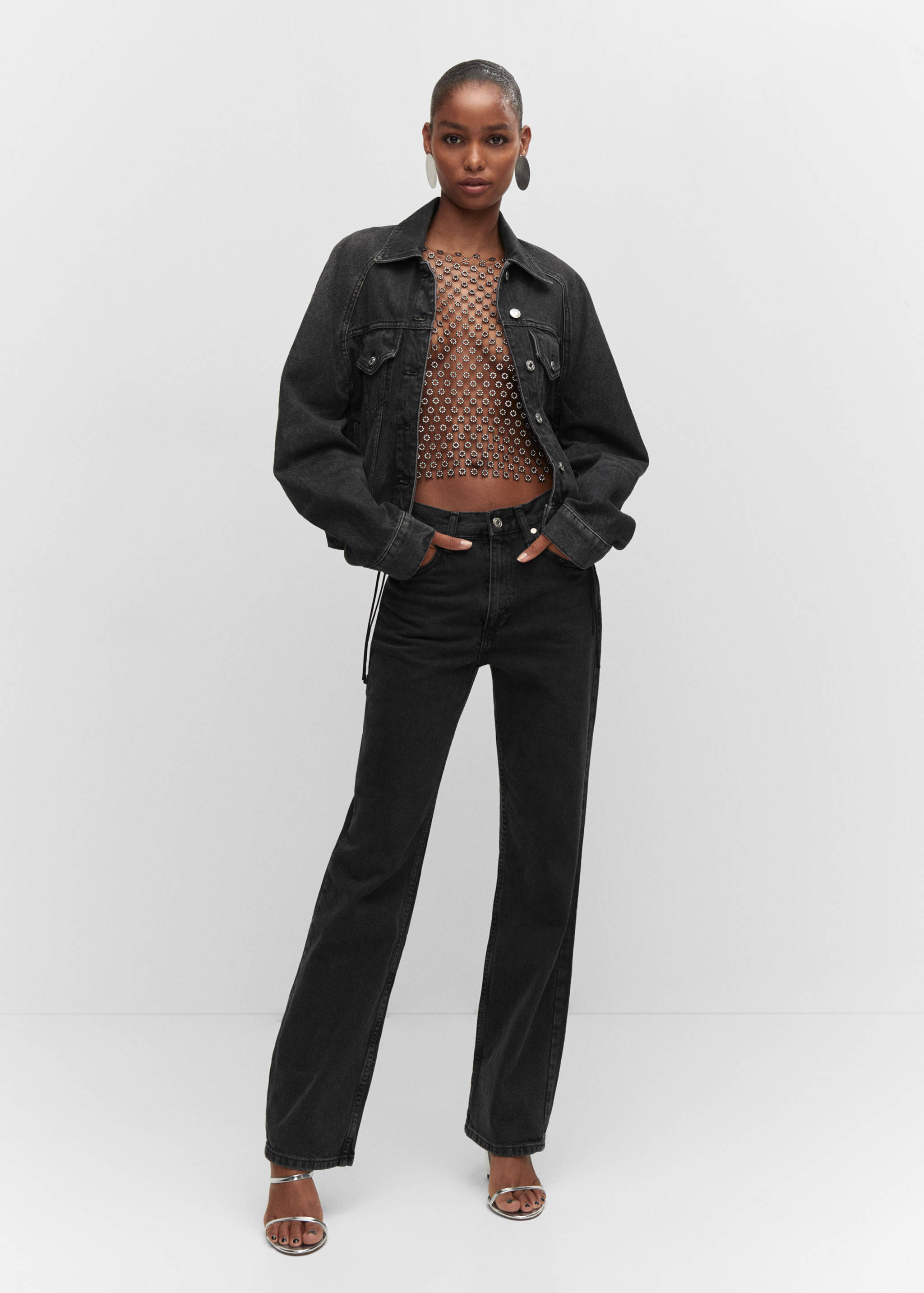 Oversize denim mont - Genel plan