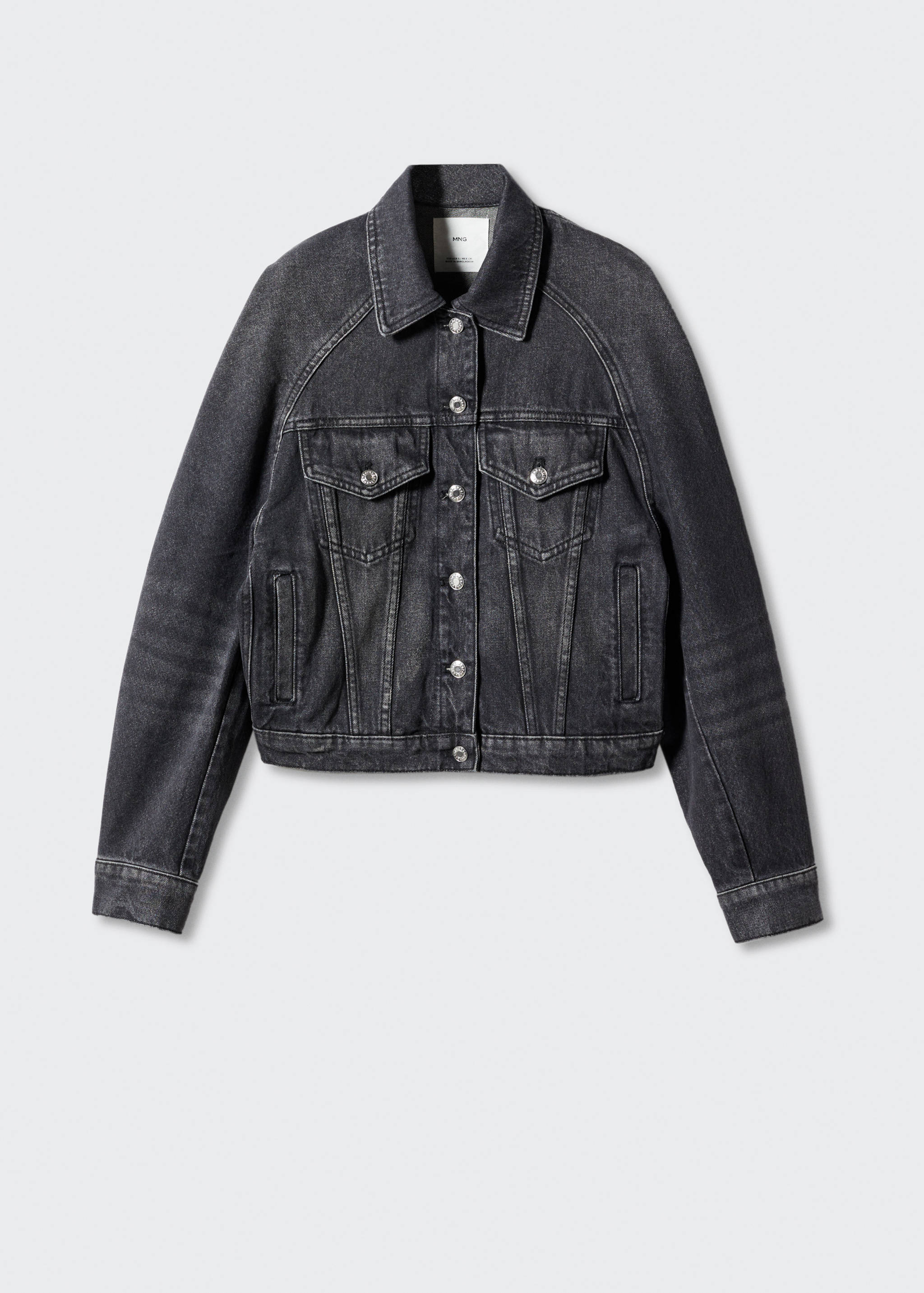 Oversize denim mont - Modelsiz ürün