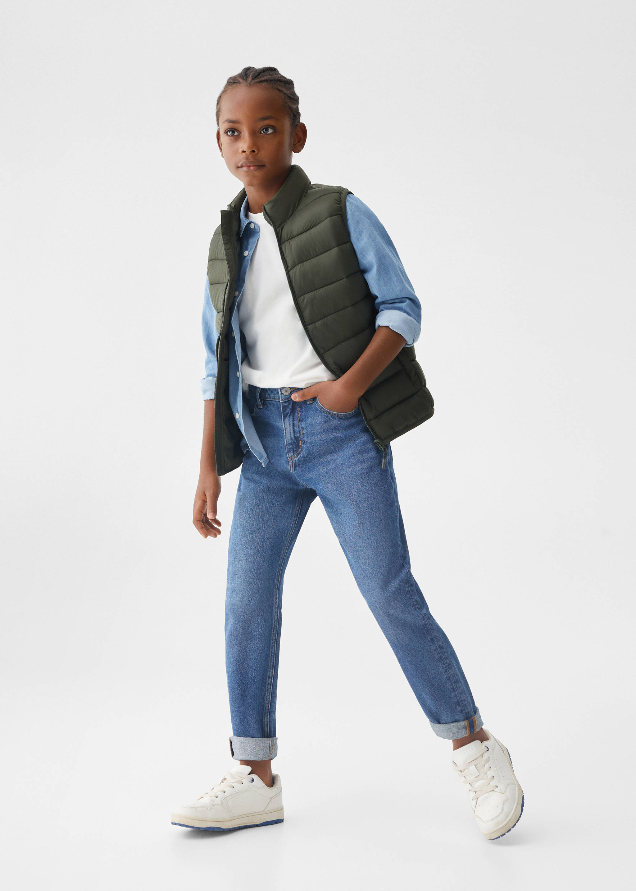 Gilet matelassé - Plan général