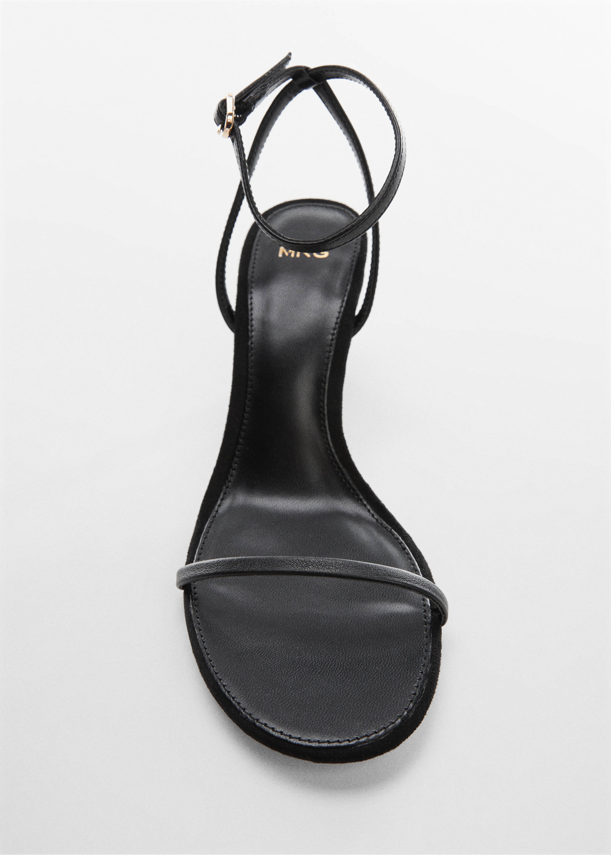 Ankle-cuff heeled sandals - Details of the article 1