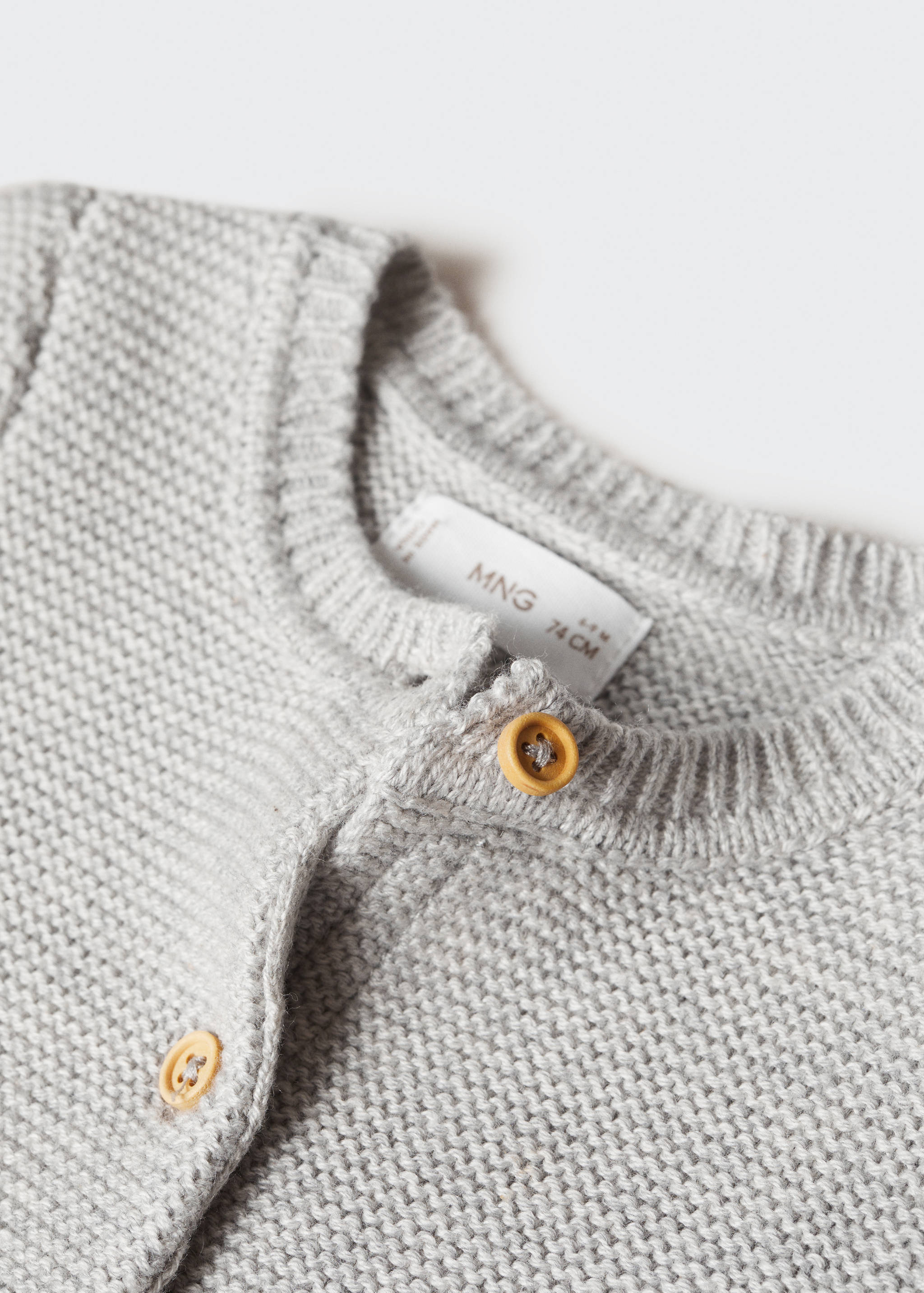 Cotton-blend cardigan - Details of the article 8