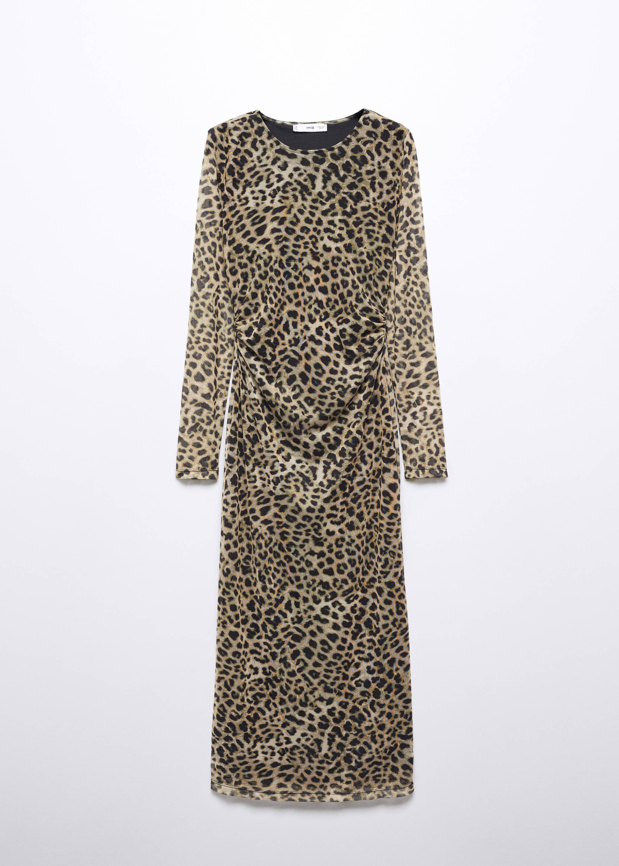 Vestido midi animal print - Artículo sin modelo
