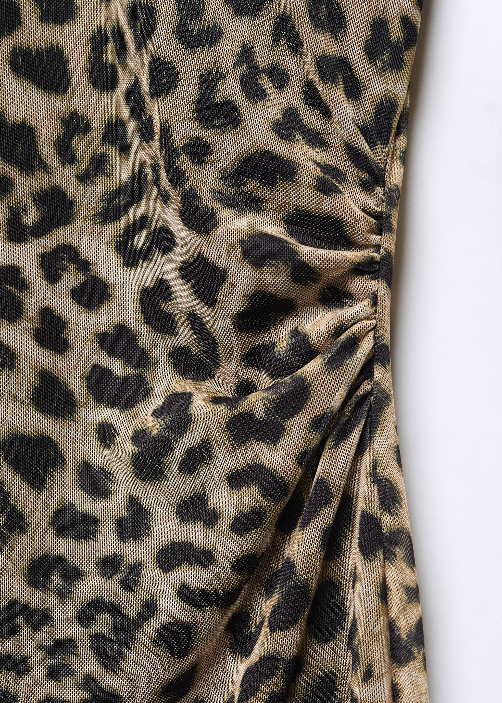 Vestido midi animal print - Detalle del artículo 8