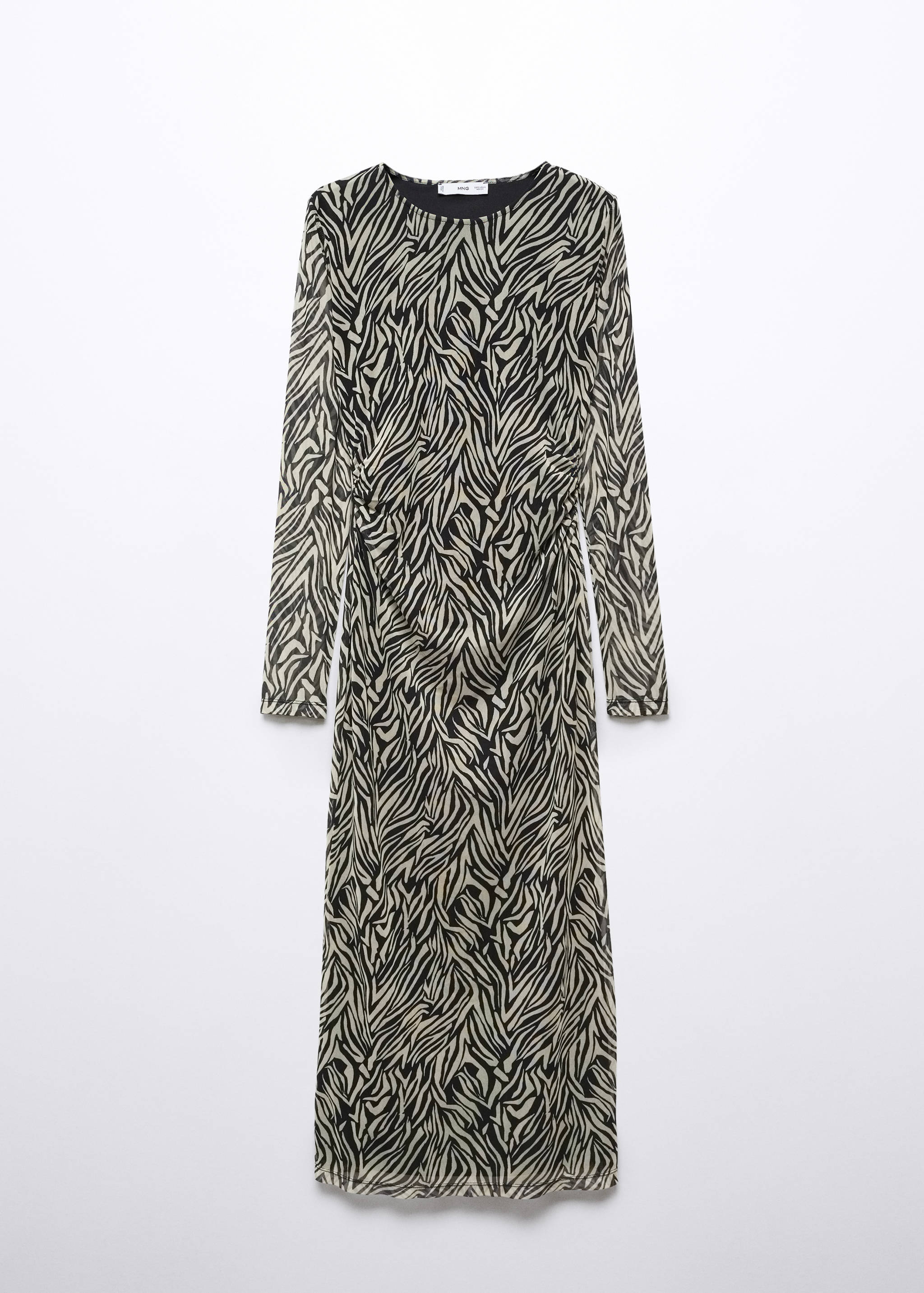 Animal-print midi-dress - Article without model