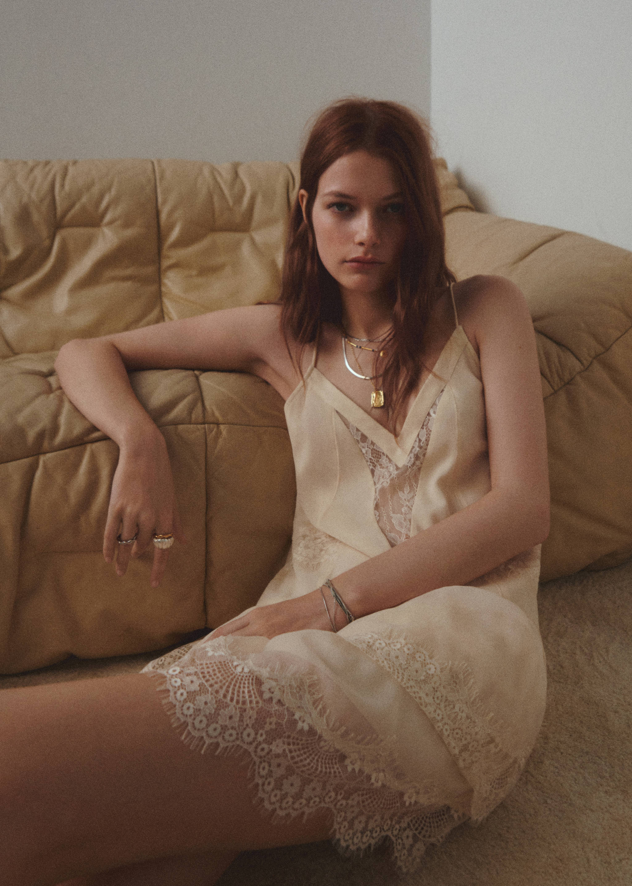 Lace camisole dress - Details of the article 7
