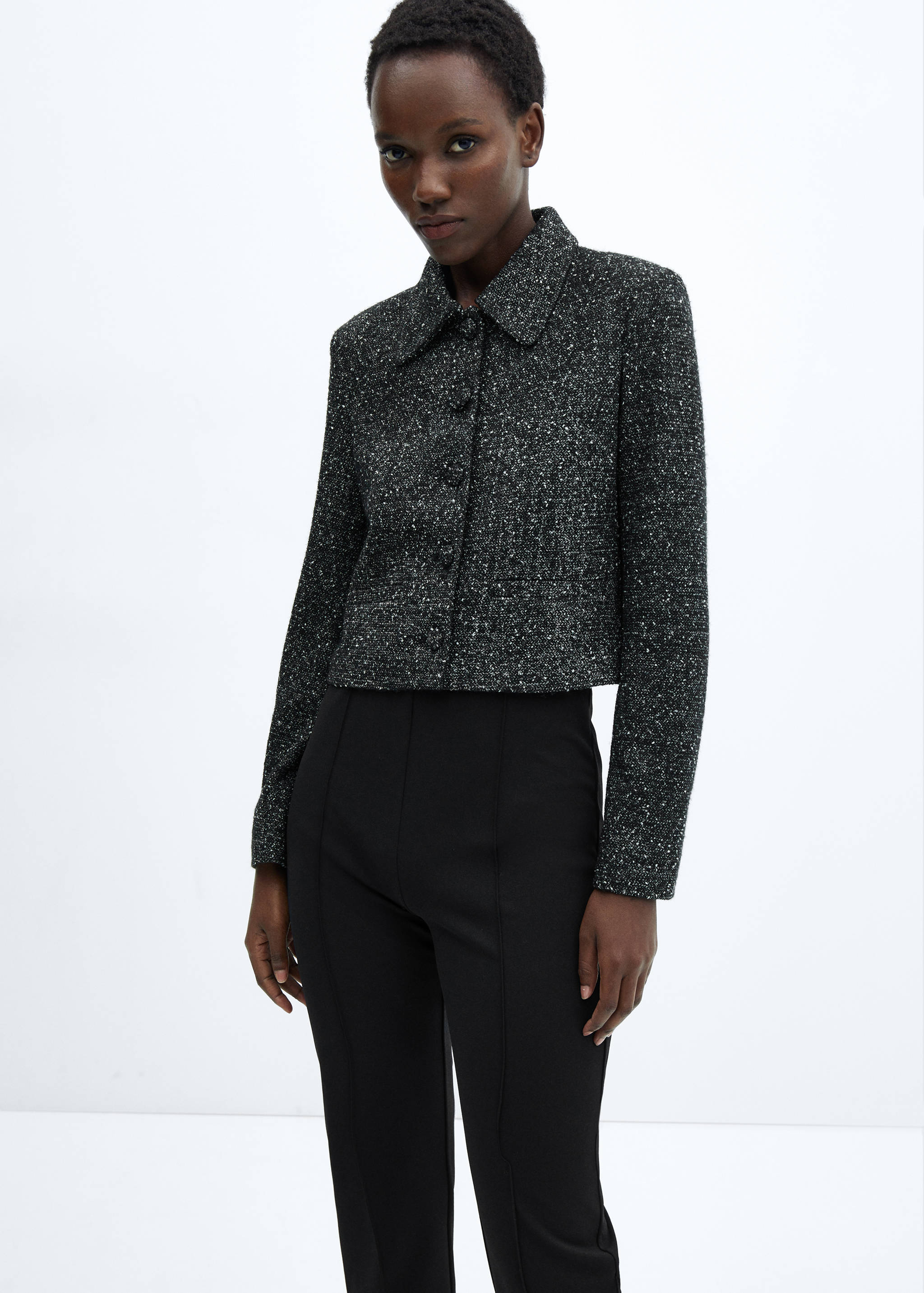 بنطلون سكيني بخصر مرتفع - تفاصيل المنتج 1