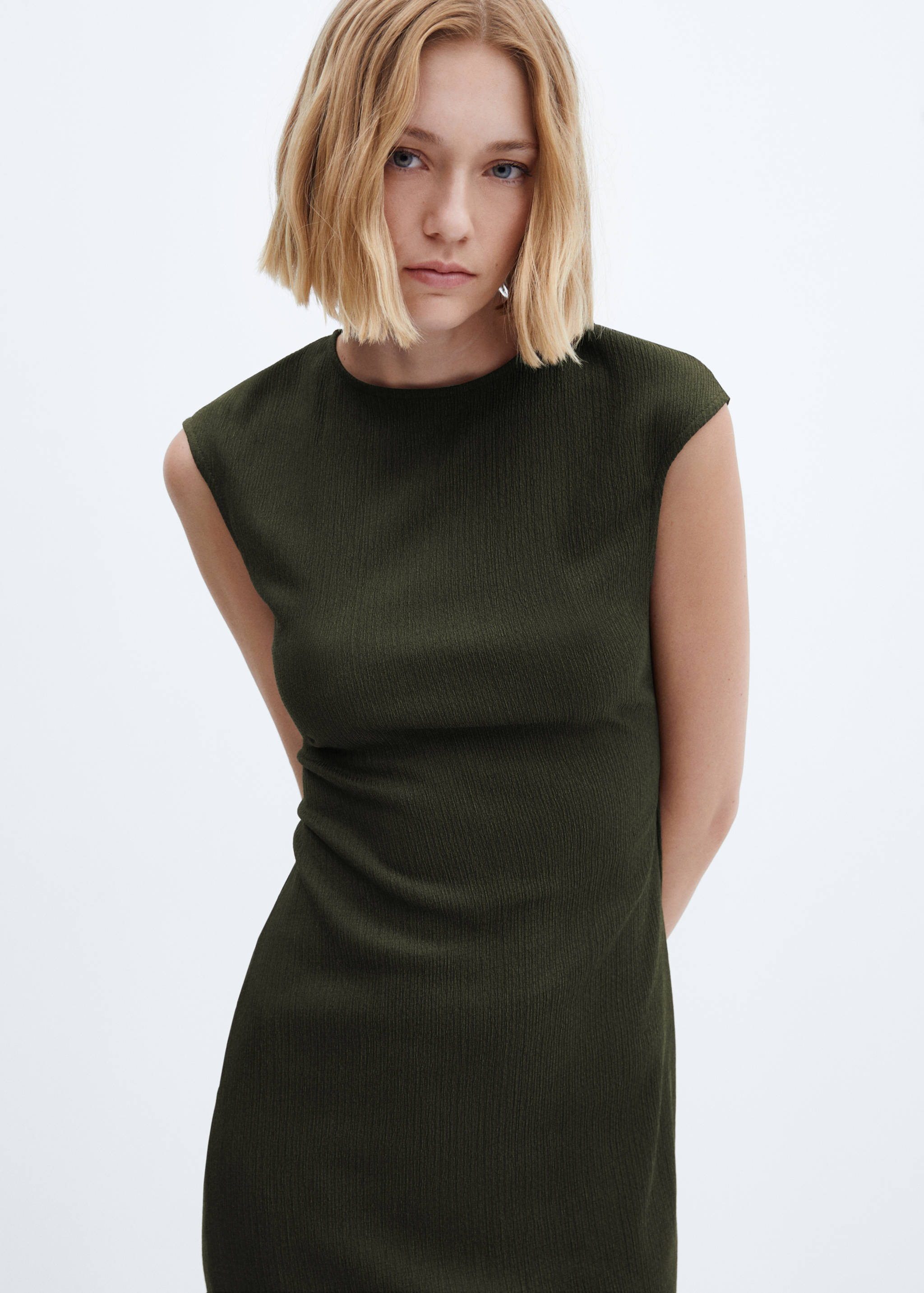 Vestido textura abertura - Detalle del artículo 1