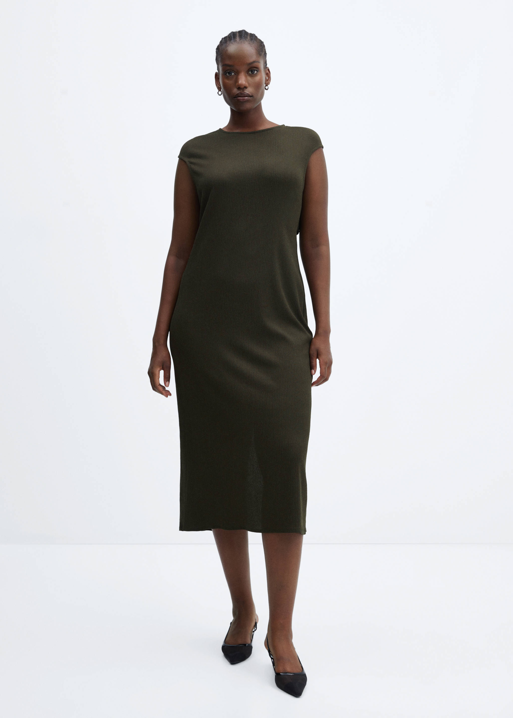 Vestido textura abertura - Detalle del artículo 3