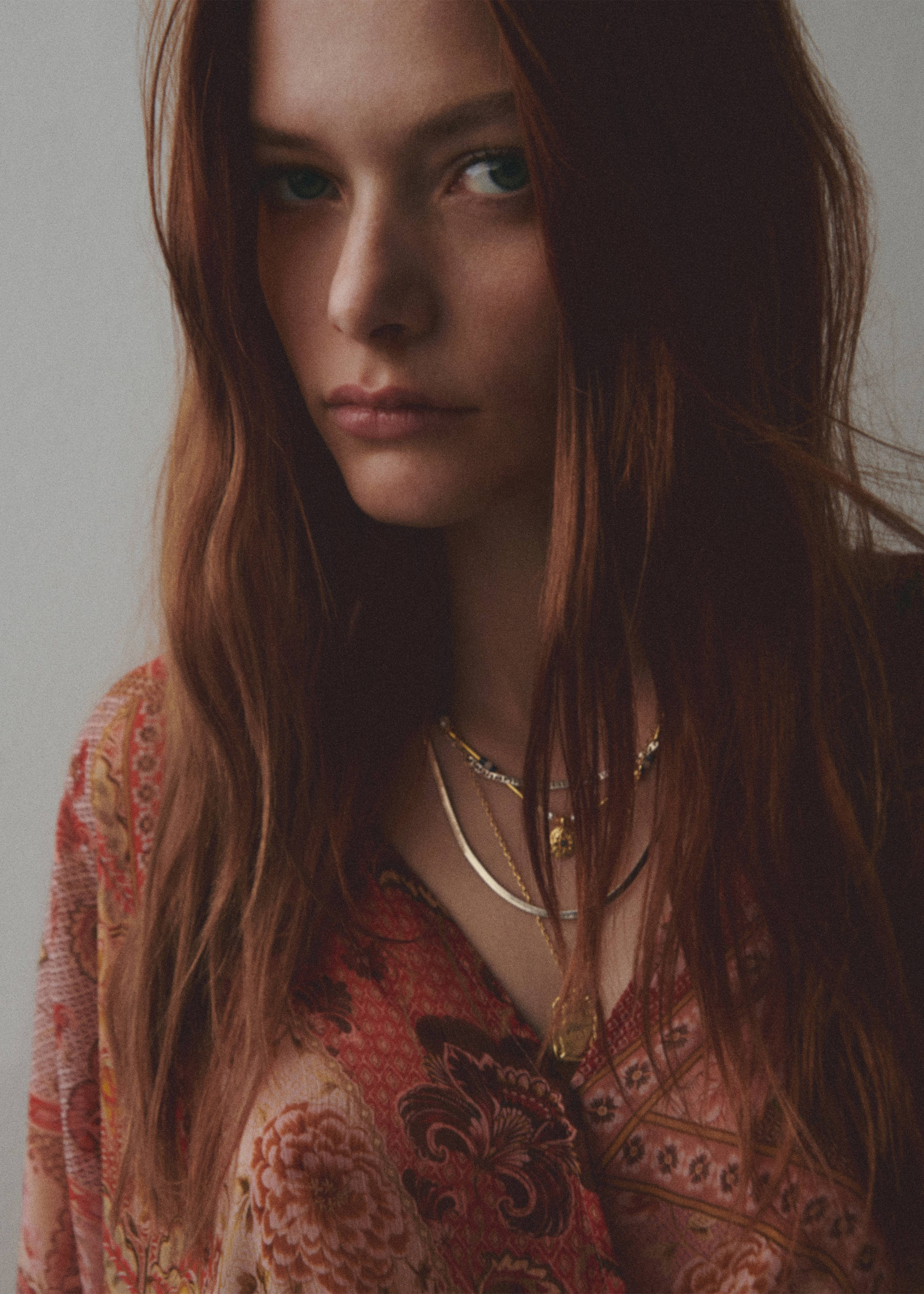 Vestido gasa estampado - Detalle del artículo 6