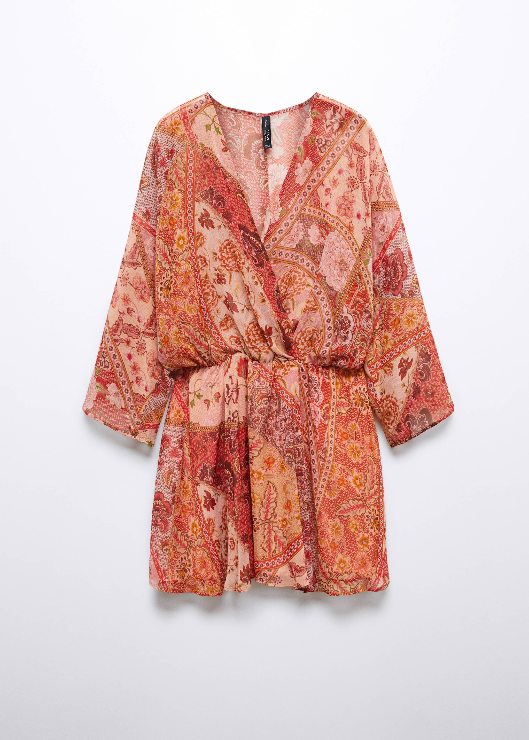 Vestido gasa estampado - Artículo sin modelo