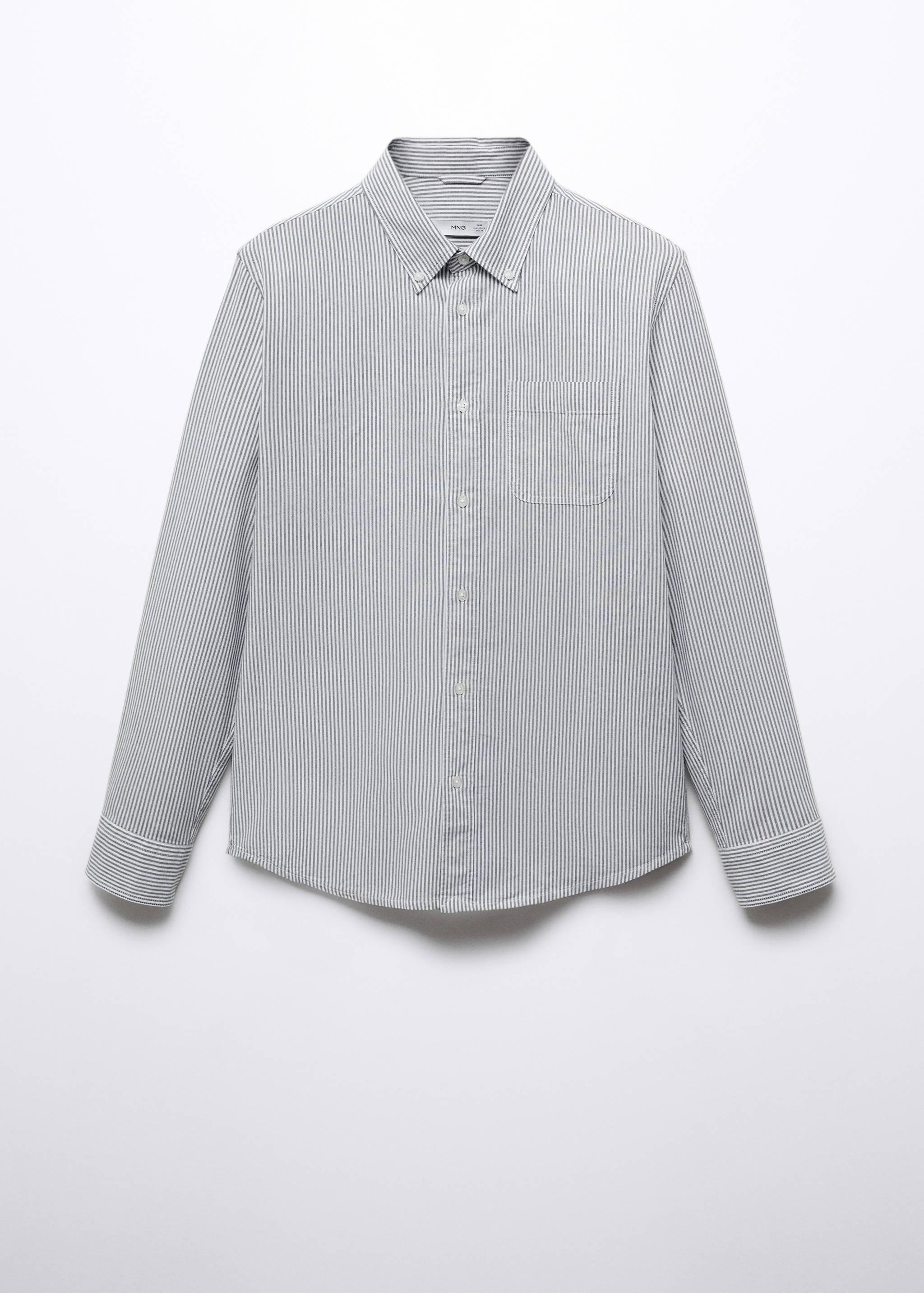 100% cotton kodak striped shirt - Article without model