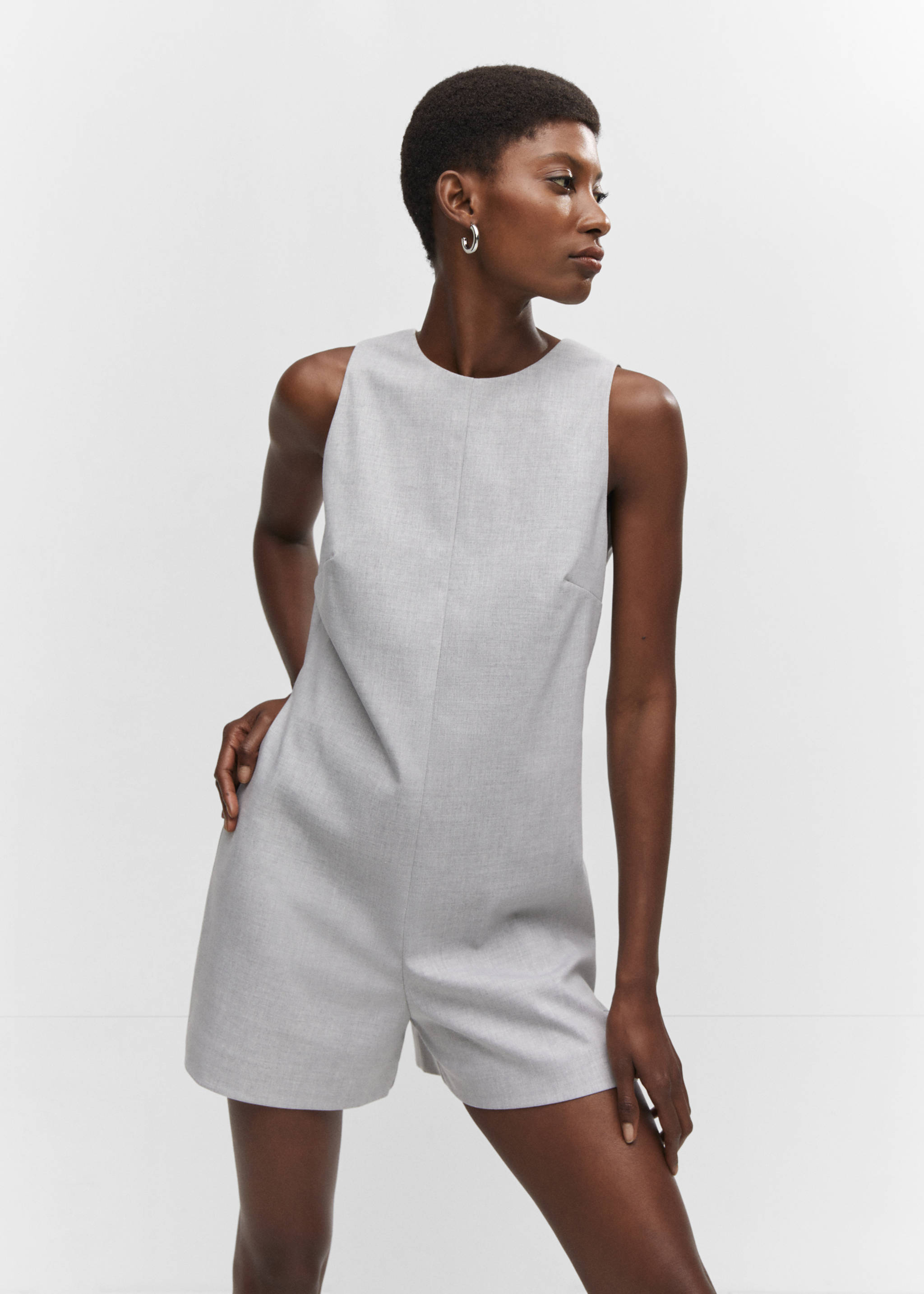Combi-short droite - Plan moyen