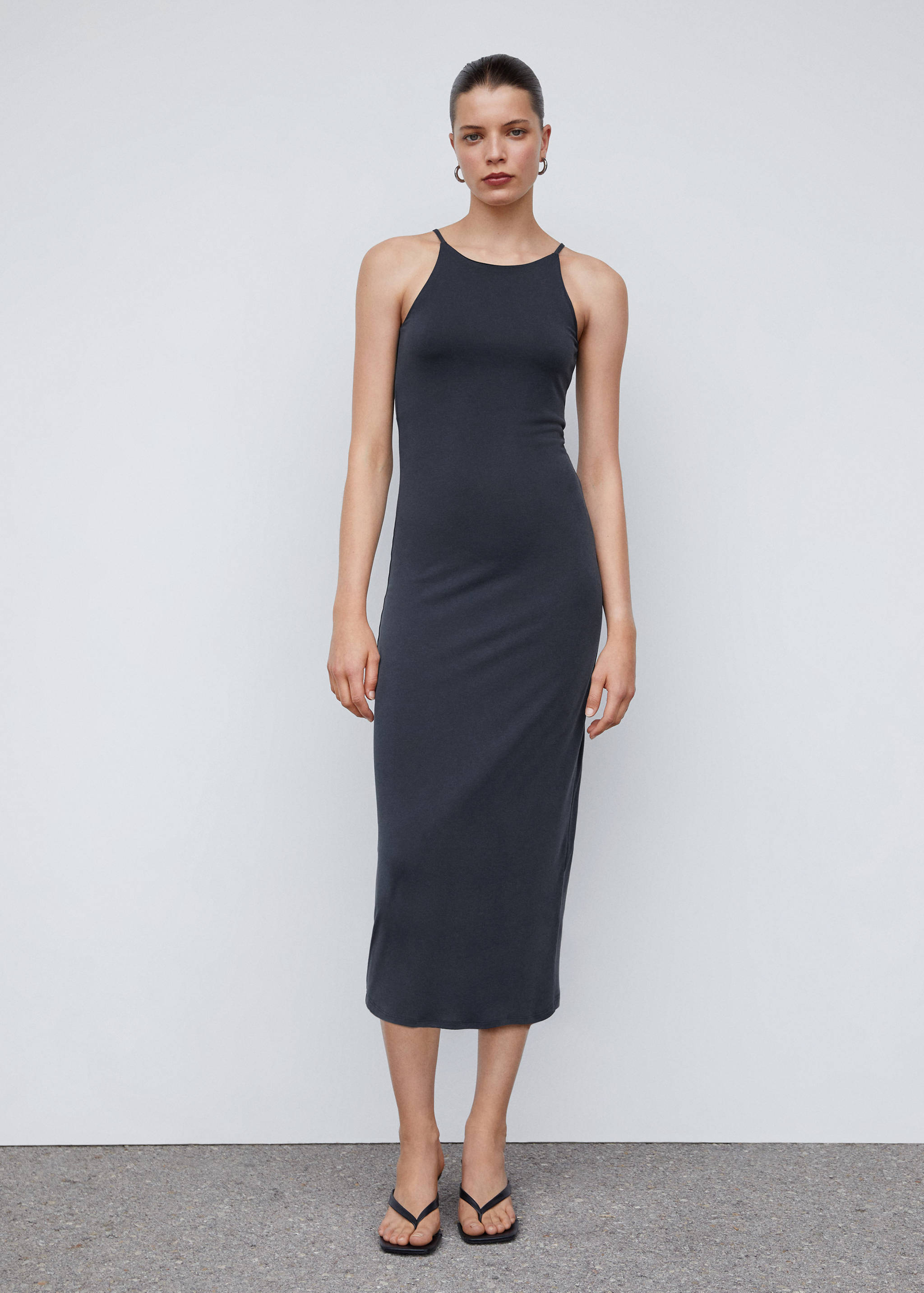 Robe midi modal - Plan général