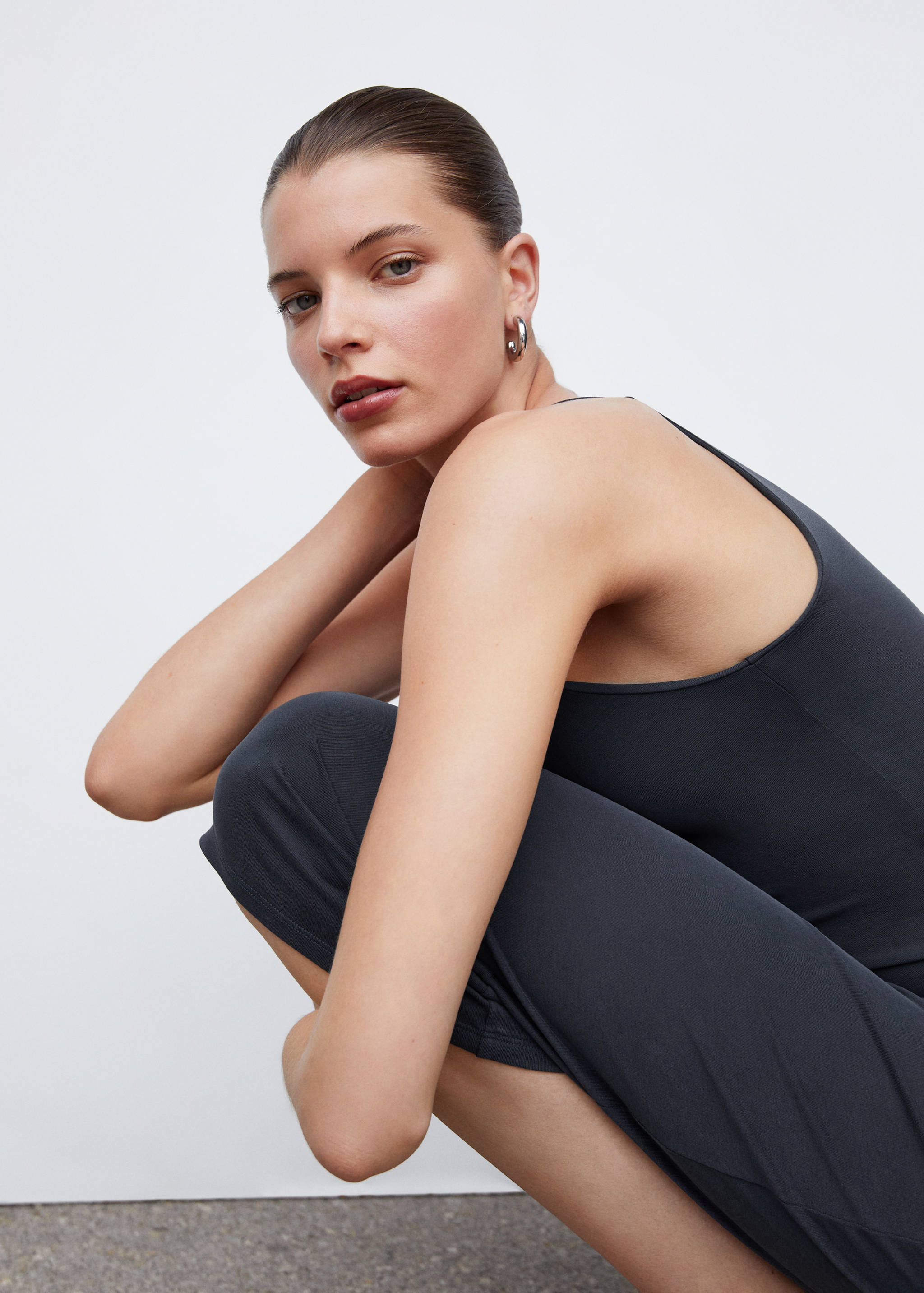 Robe midi modal - Détail de l'article 1