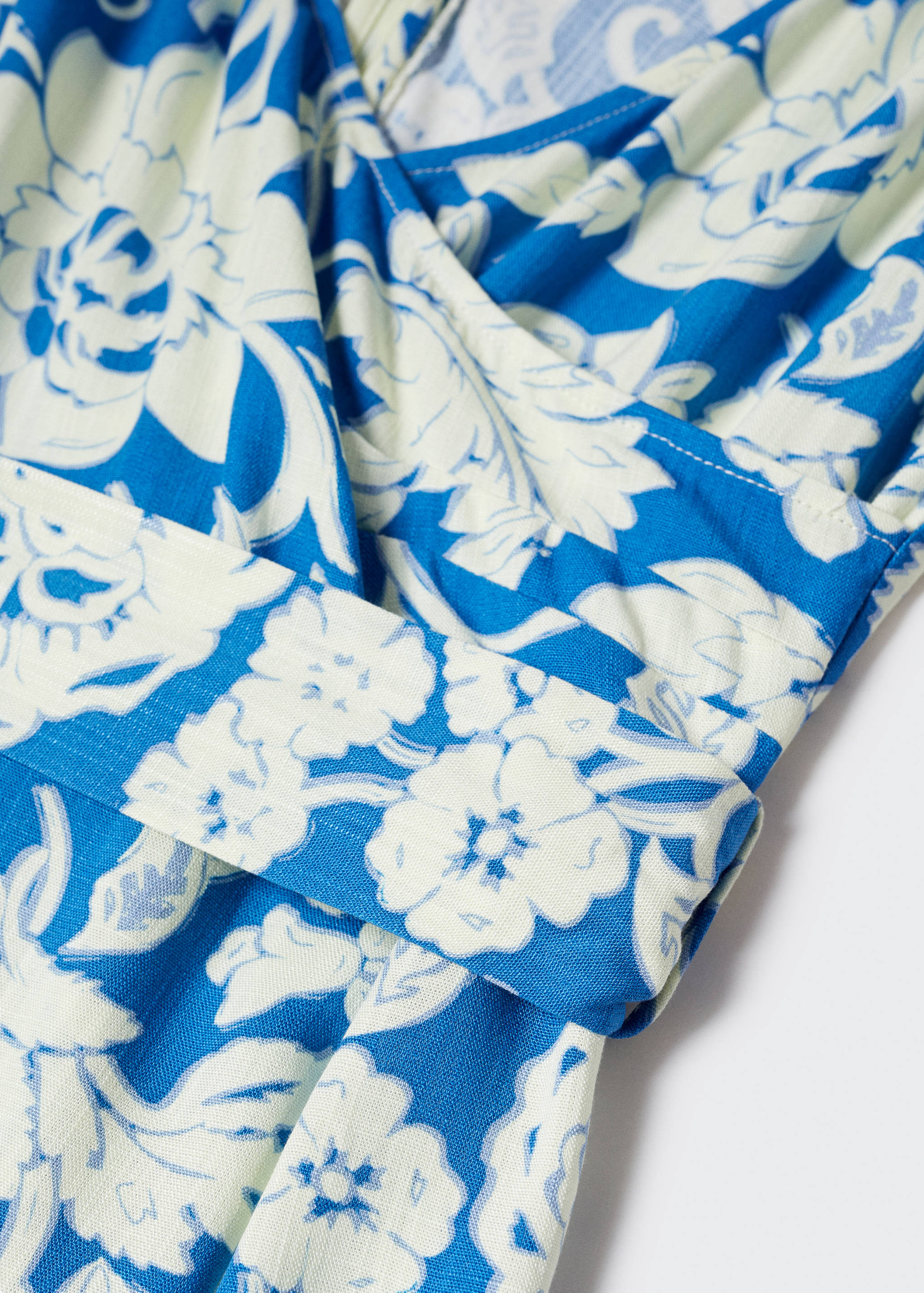 Floral wrap jumpsuit - Details of the article 8