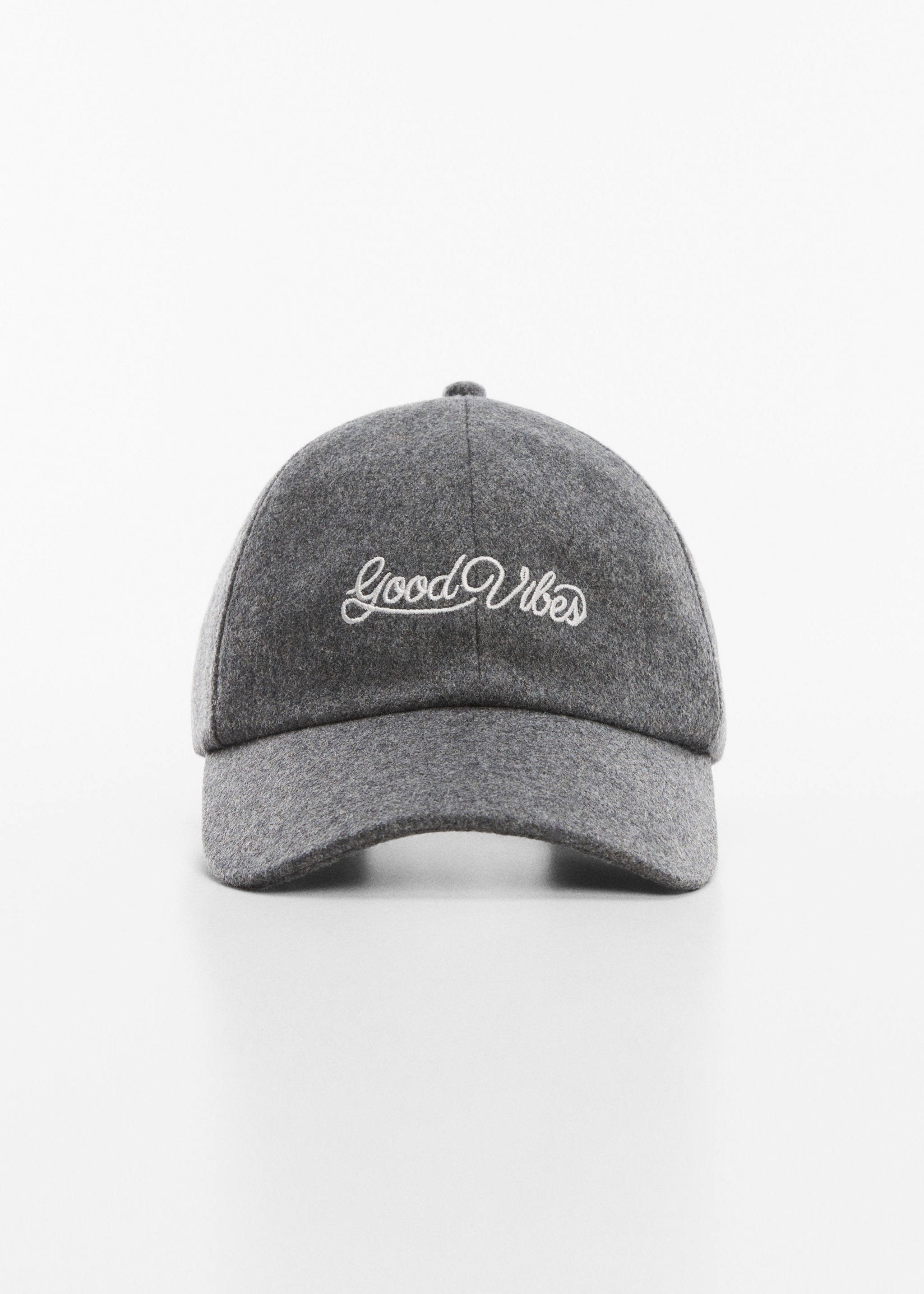 Embroidered detail cap - Medium plane