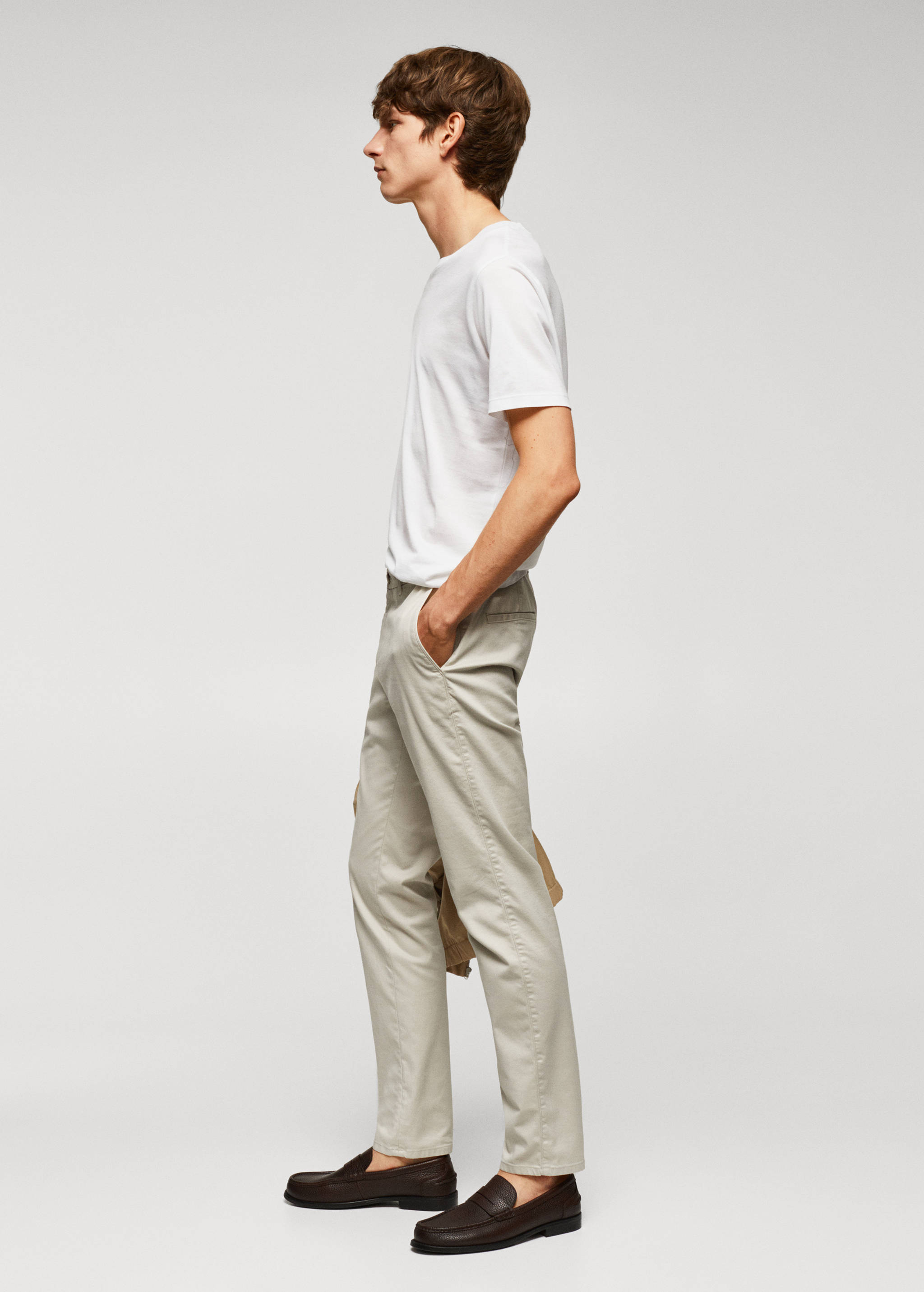 Pantalon chino slim fit serge - Détail de l'article 2