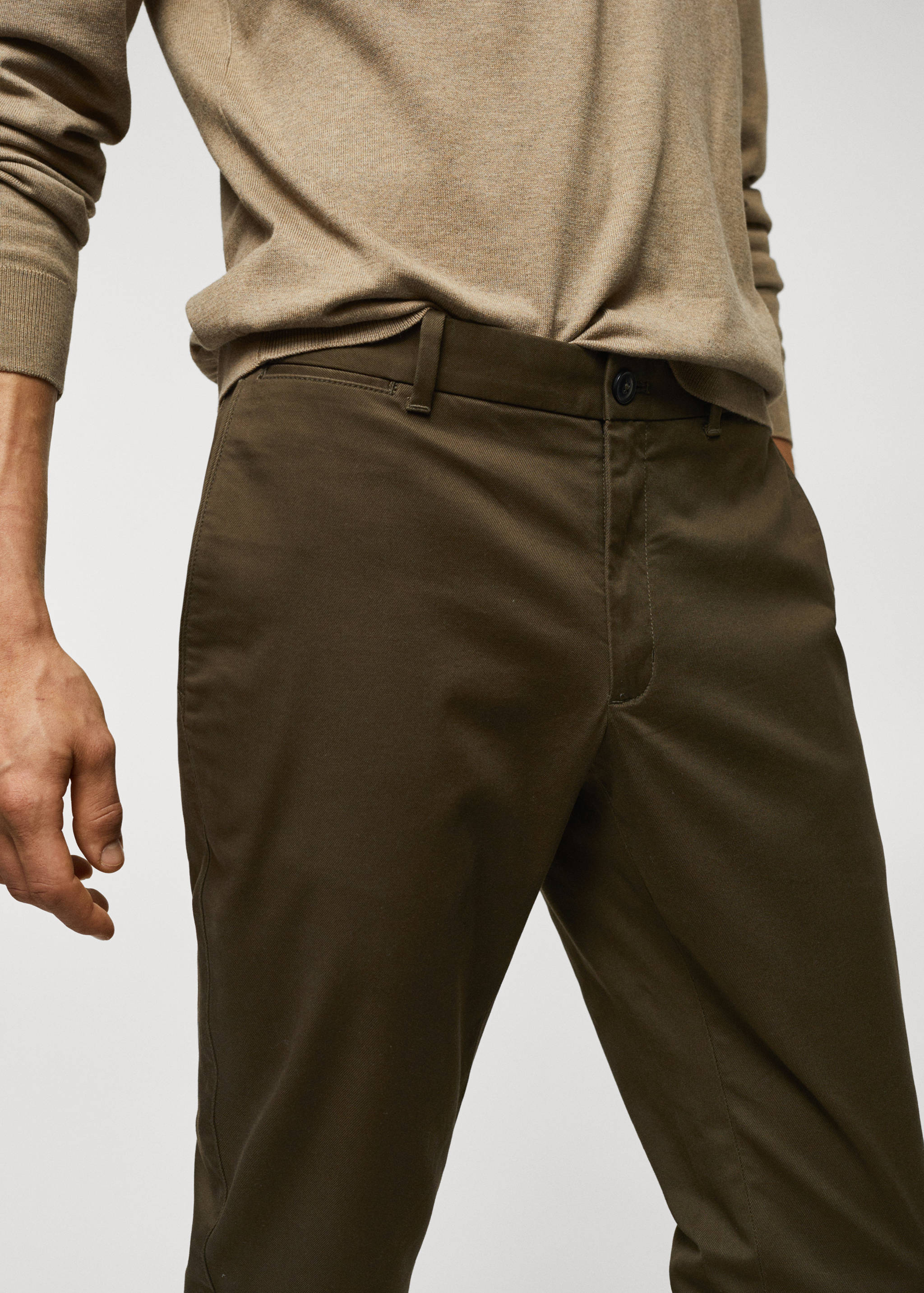 Pantalon chino slim fit serge - Détail de l'article 1