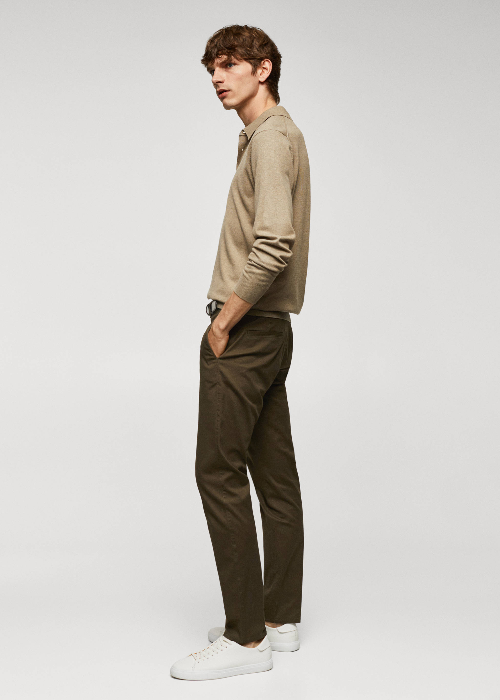 Pantalon chino slim fit serge - Détail de l'article 2