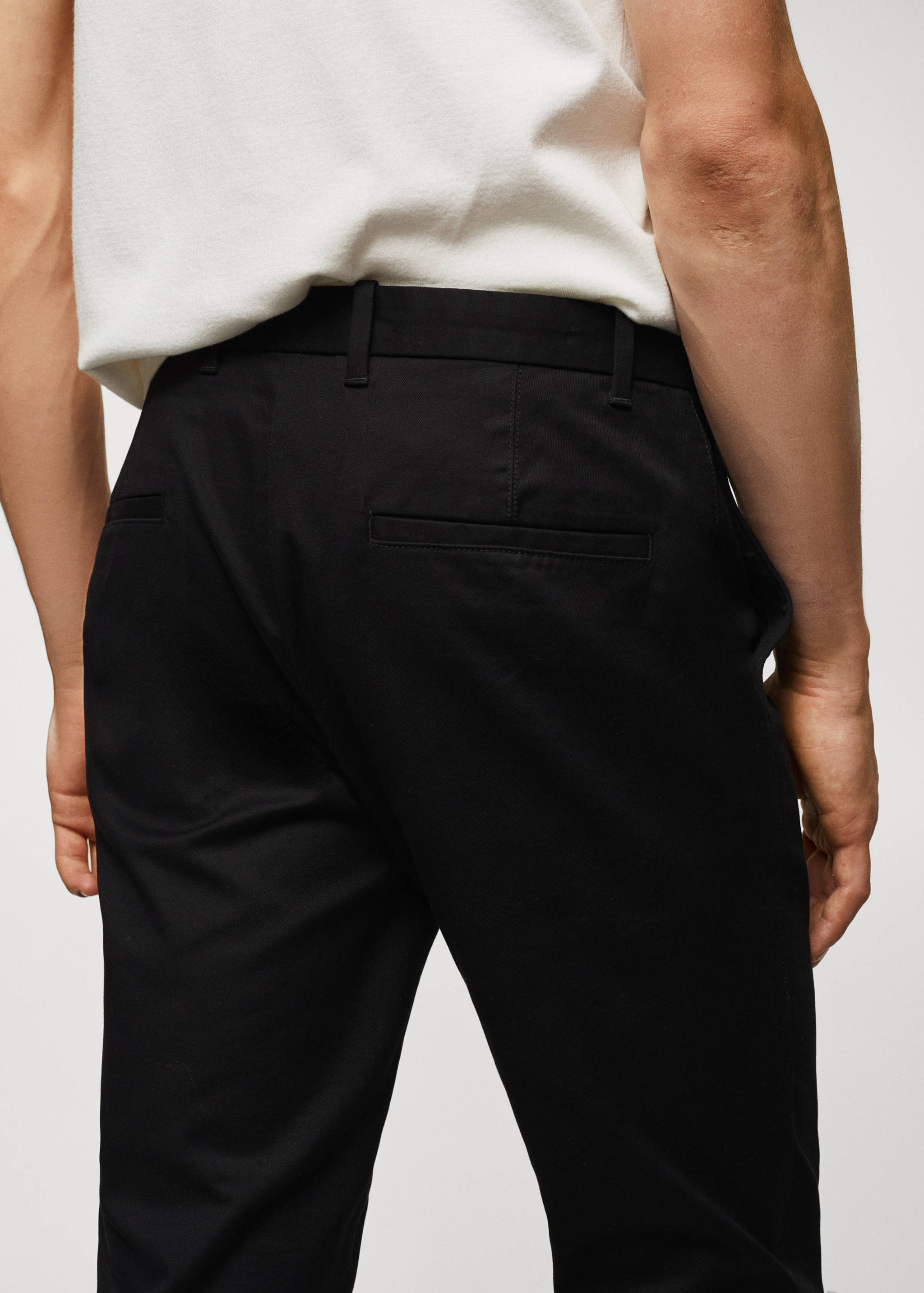 Pantalon chino slim fit serge - Détail de l'article 4