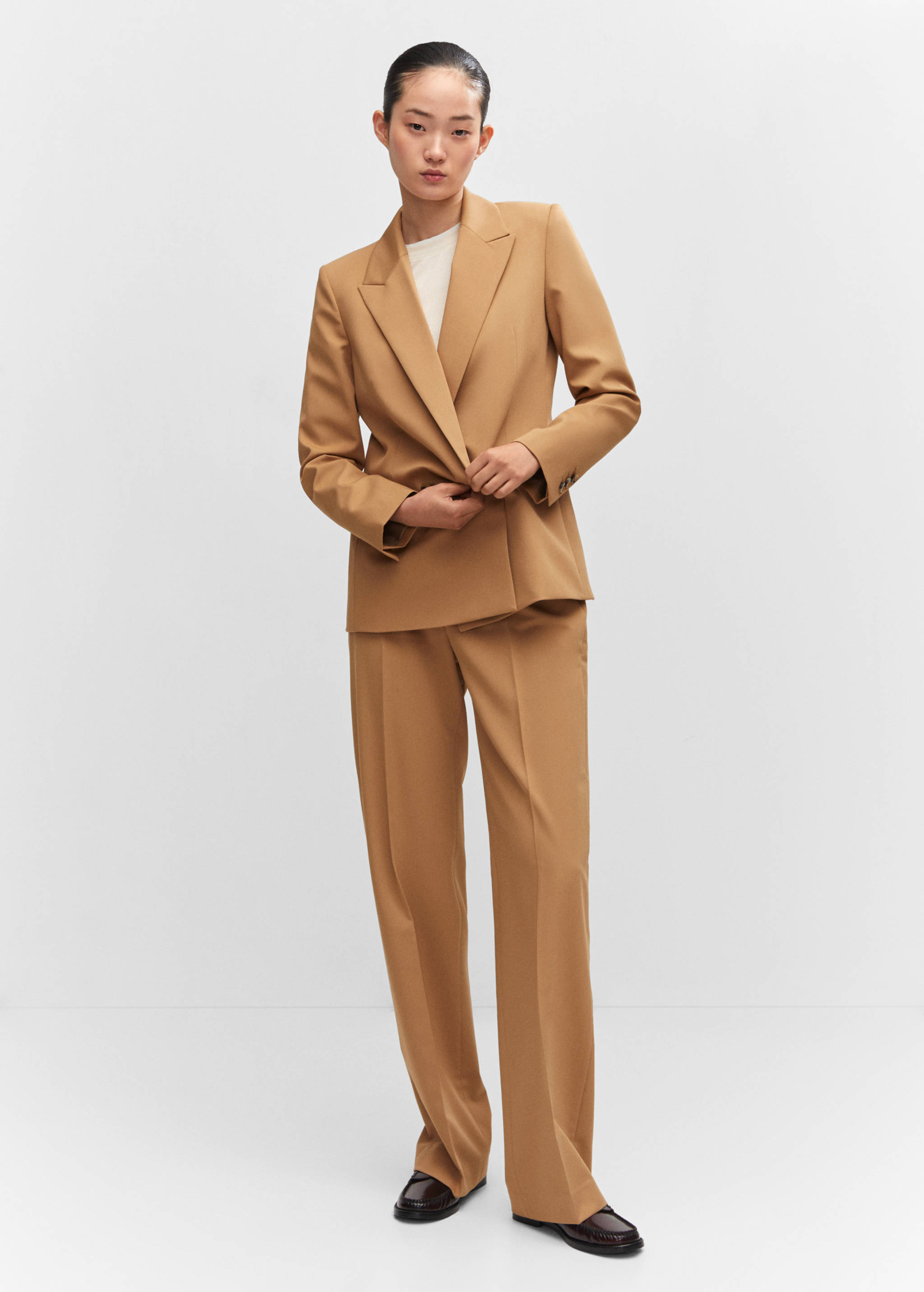 Veste double boutonnage - Plan général