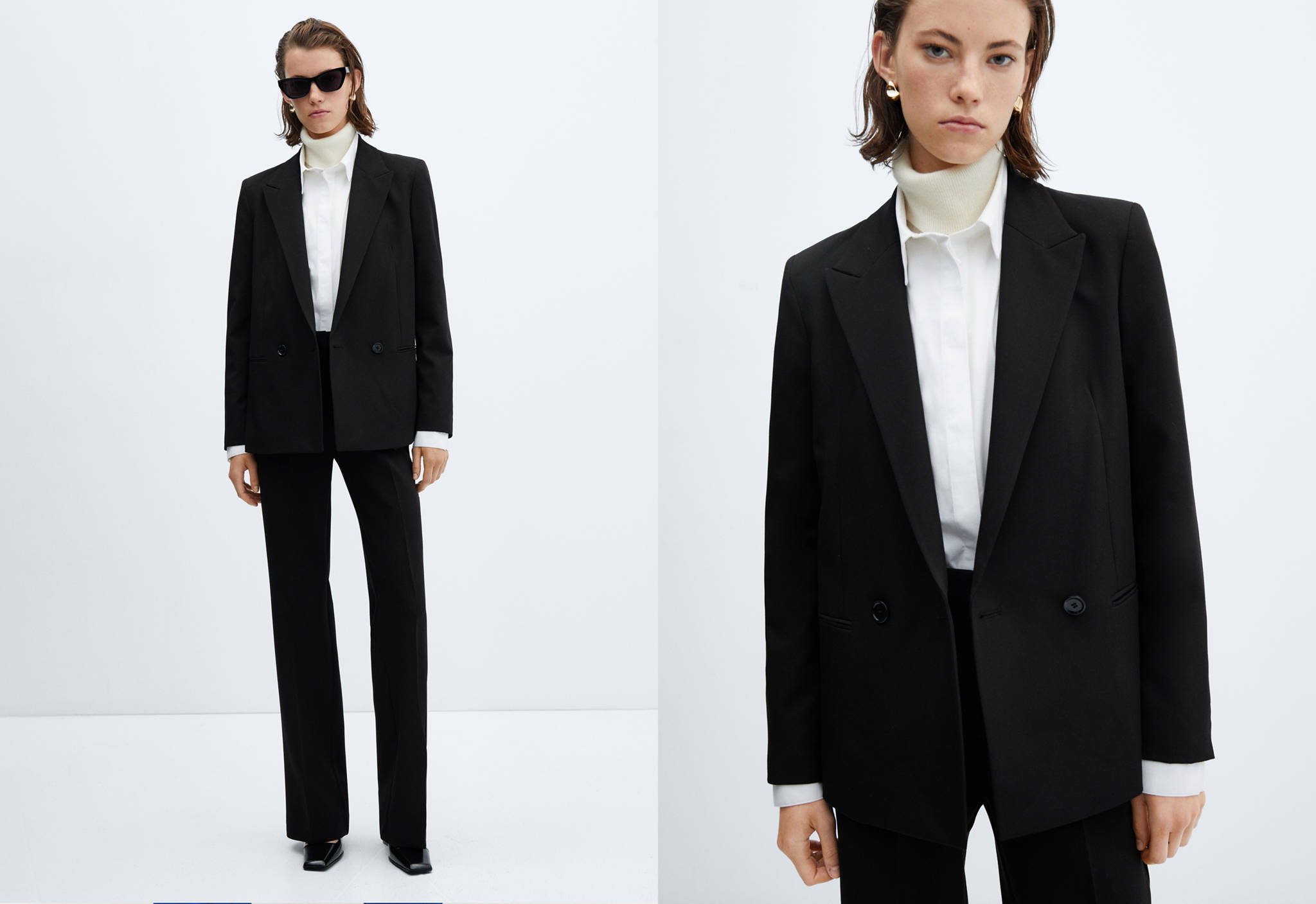 Double-breasted blazer - Panoramic plane