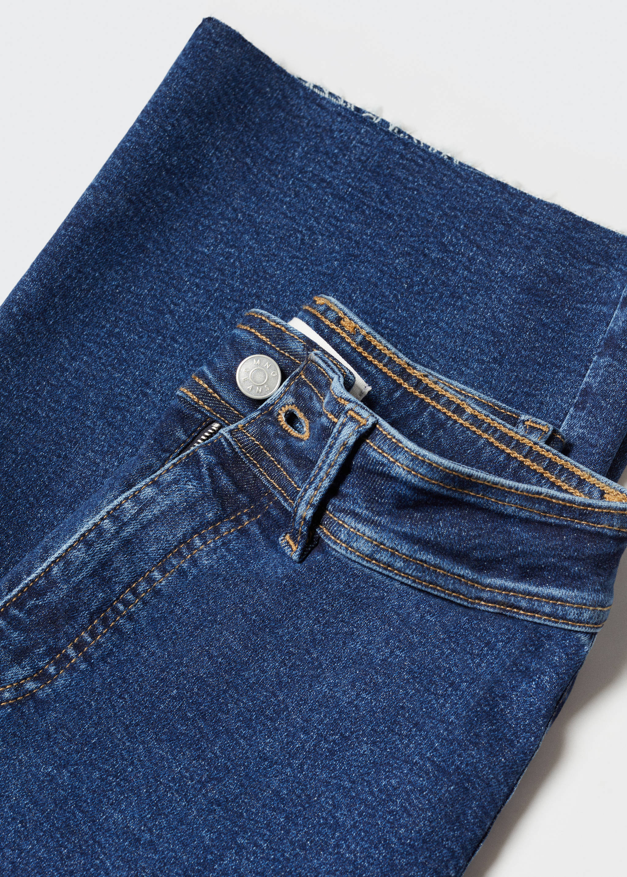 Jean style jupe-culotte Catherin taille haute - Détail de l'article 8