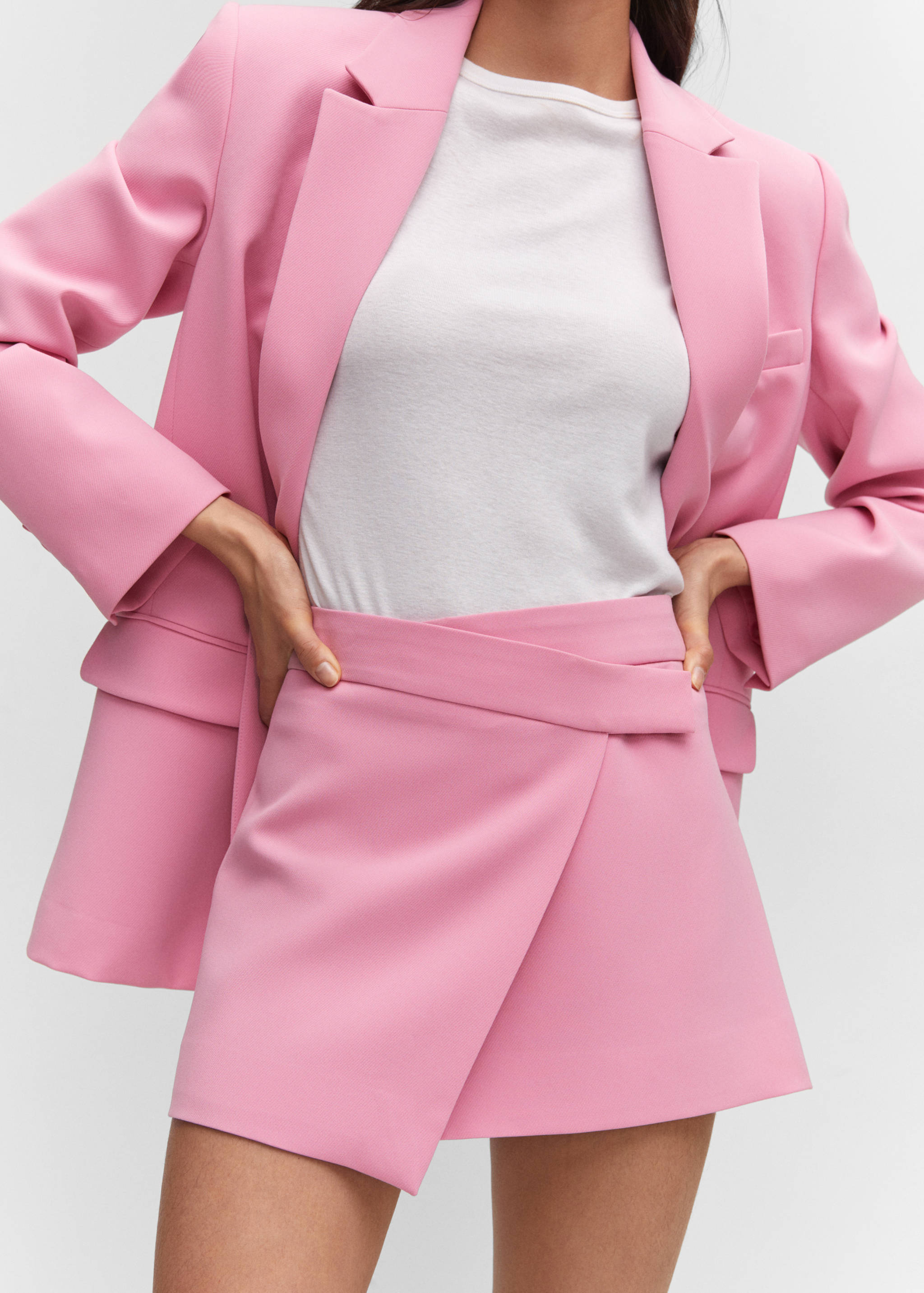 تنورة قصيرة ملفوفة - تفاصيل المنتج 6