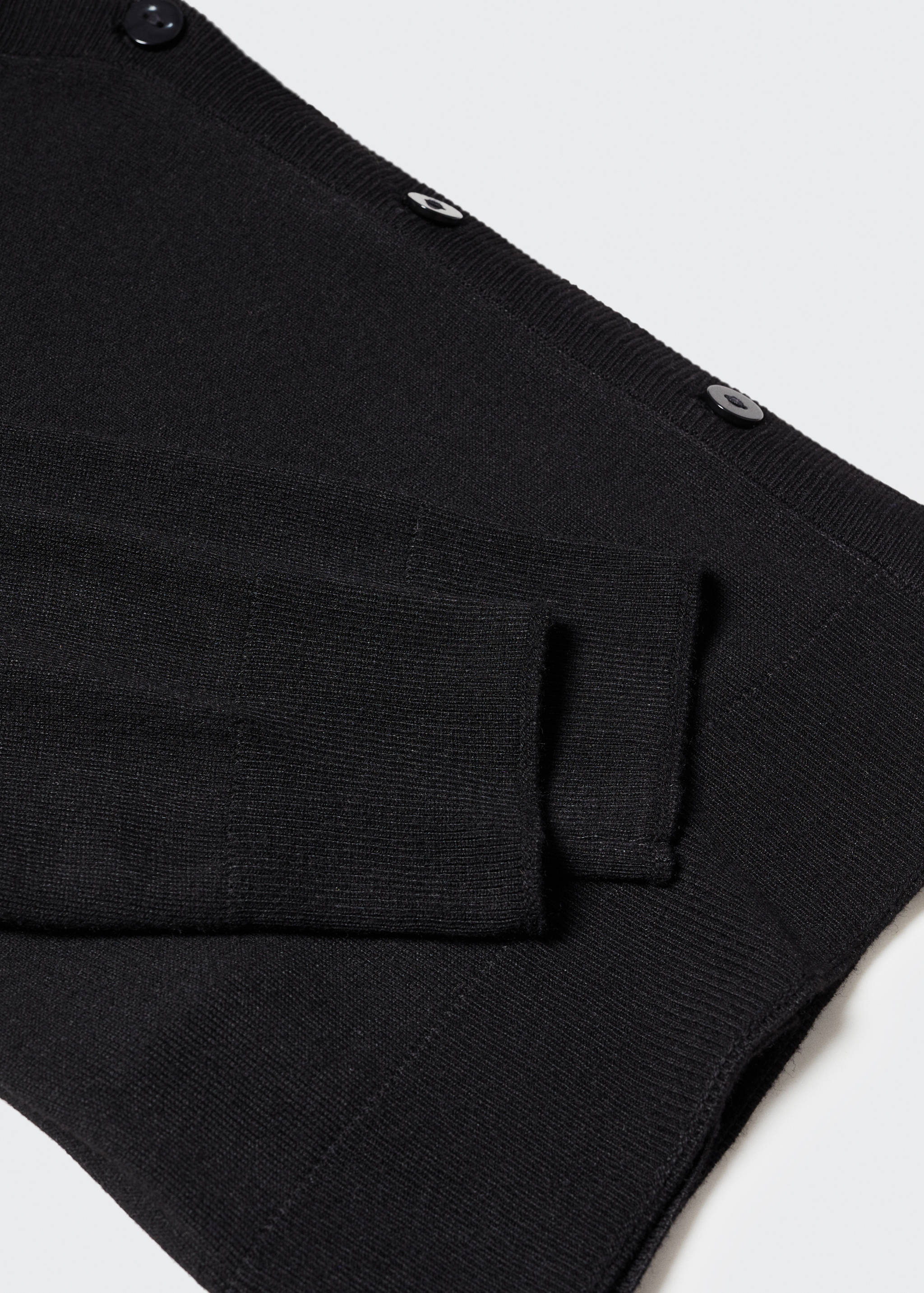 细线针织开衫 - null