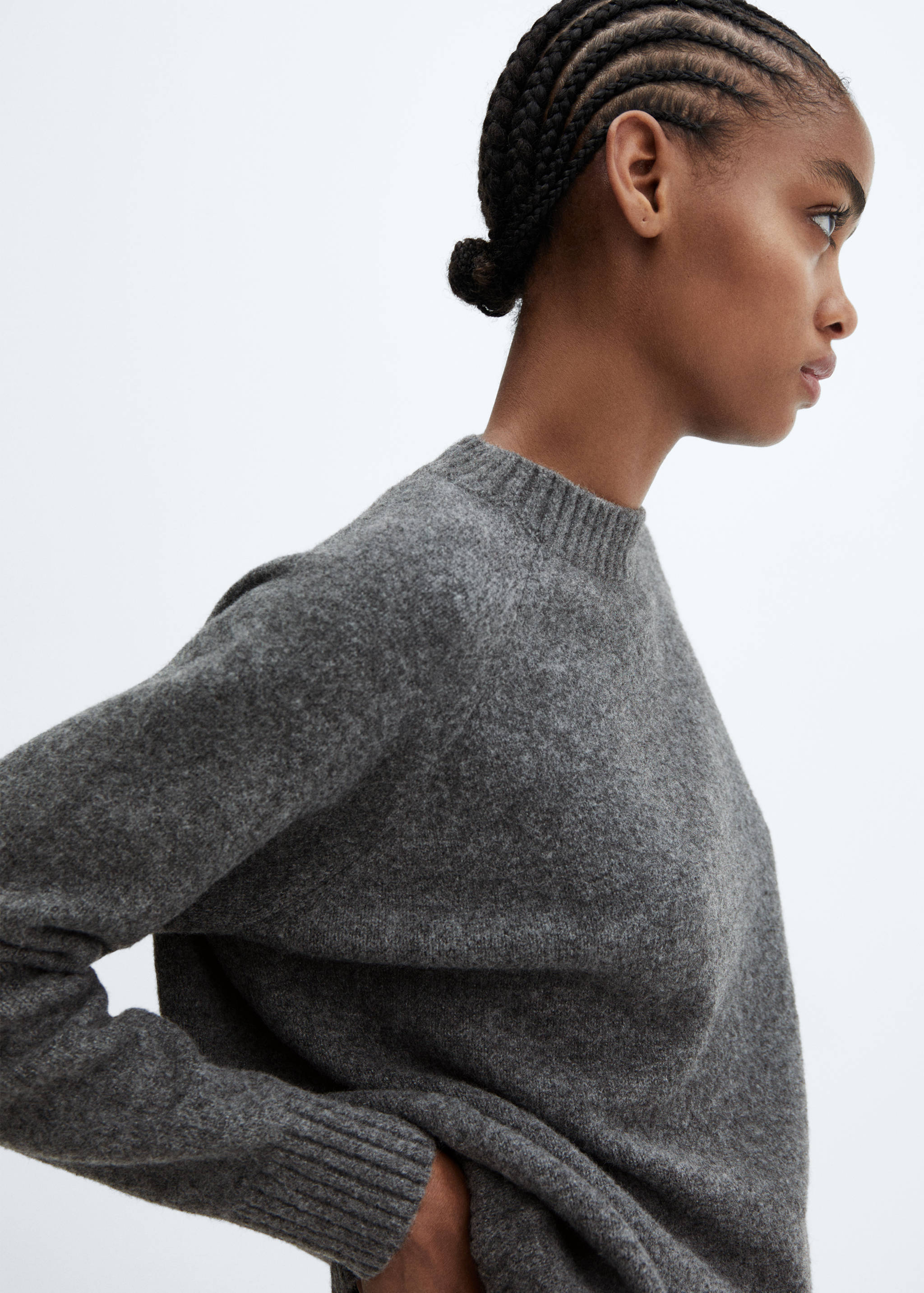 Oversize knit sweater - Details of the article 1