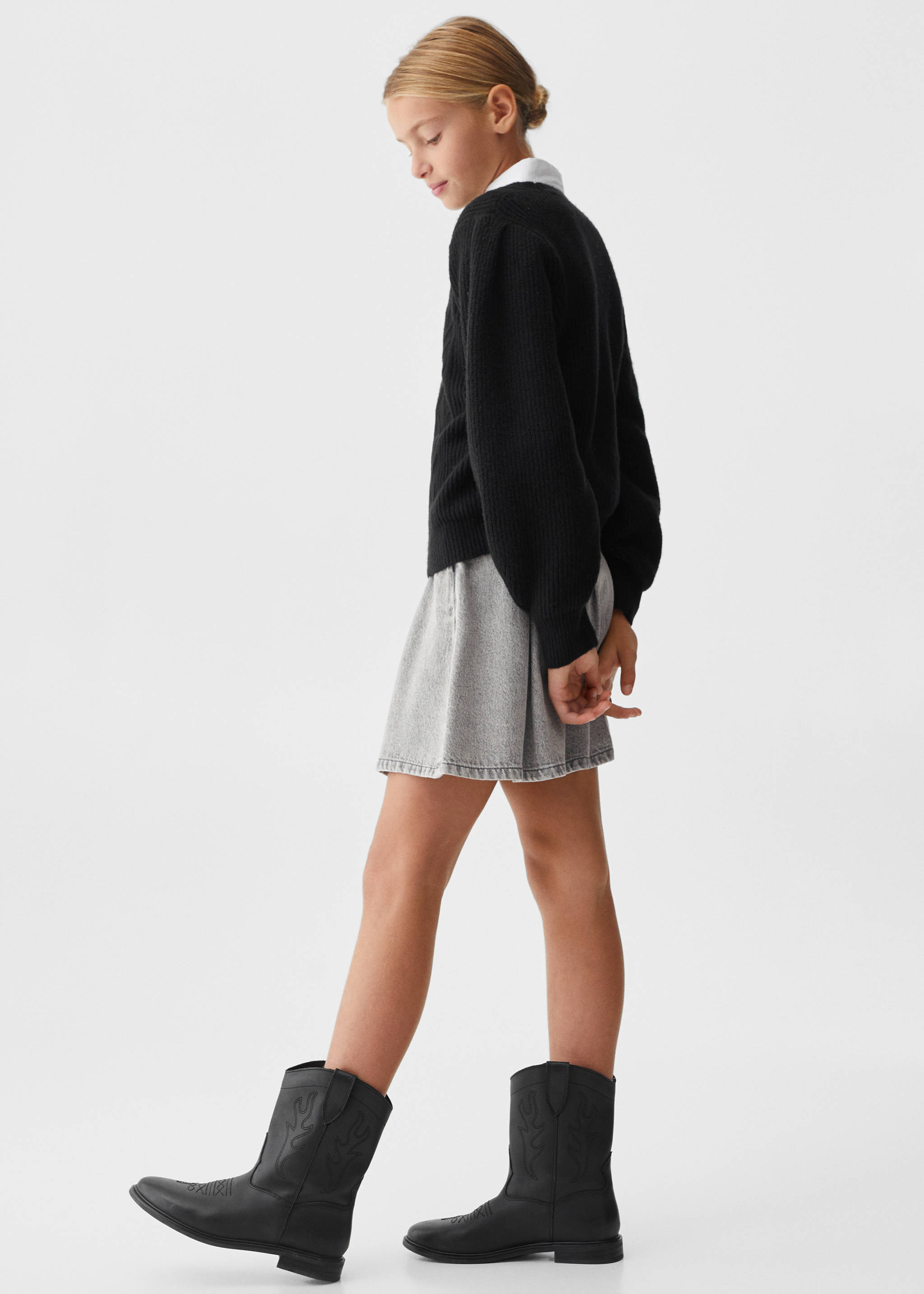 Bota pell cowboy - Pla general